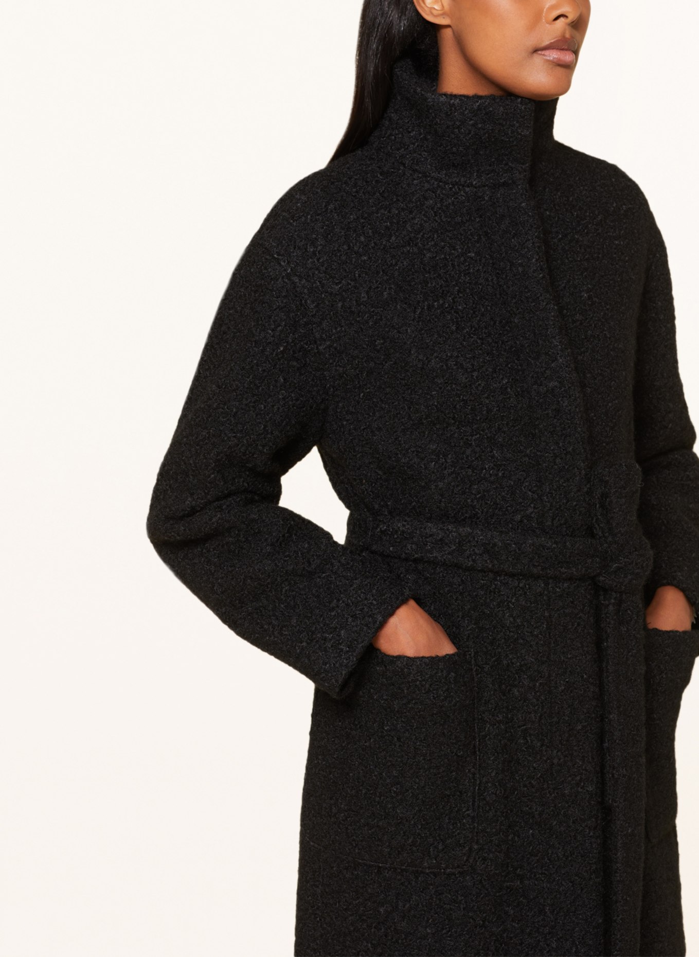 BOSS Teddy coat CAYLON, Color: BLACK (Image 4)