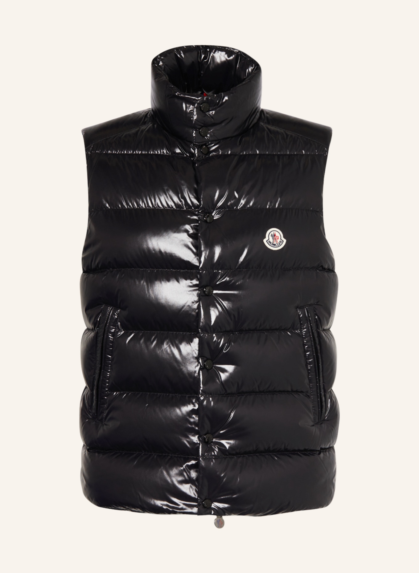 MONCLER Down vest TIBB, Color: BLACK (Image 1)
