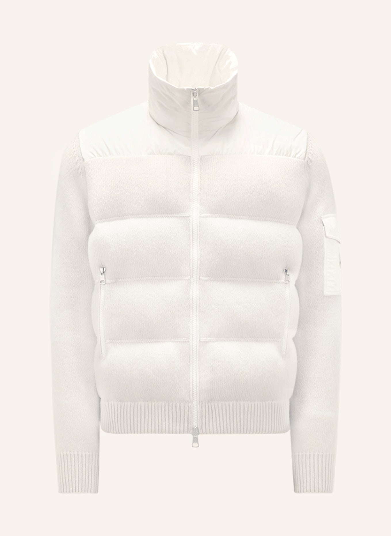 MONCLER Down jacket, Color: WHITE (Image 1)