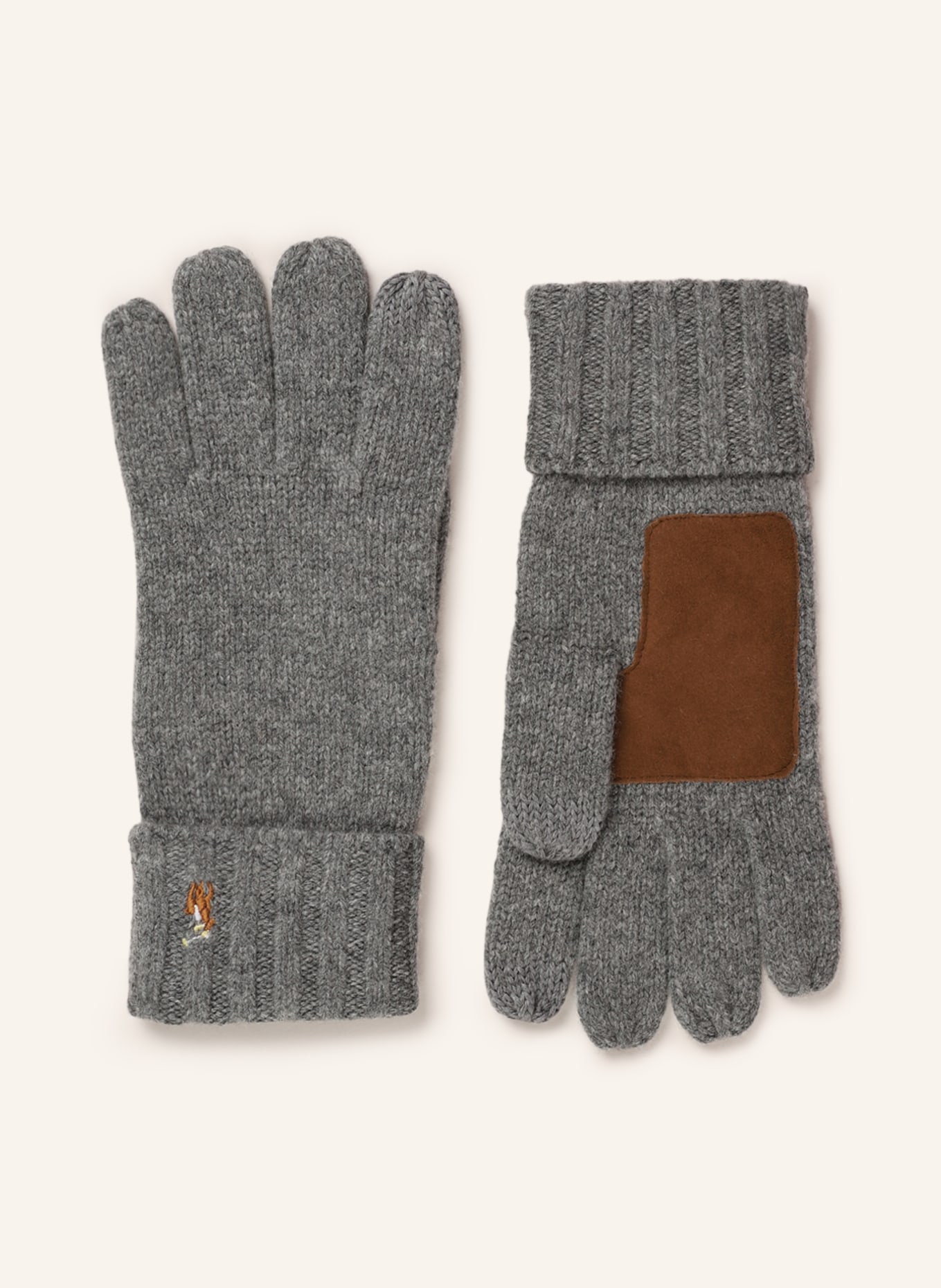 POLO RALPH LAUREN Gloves, Color: GRAY (Image 1)