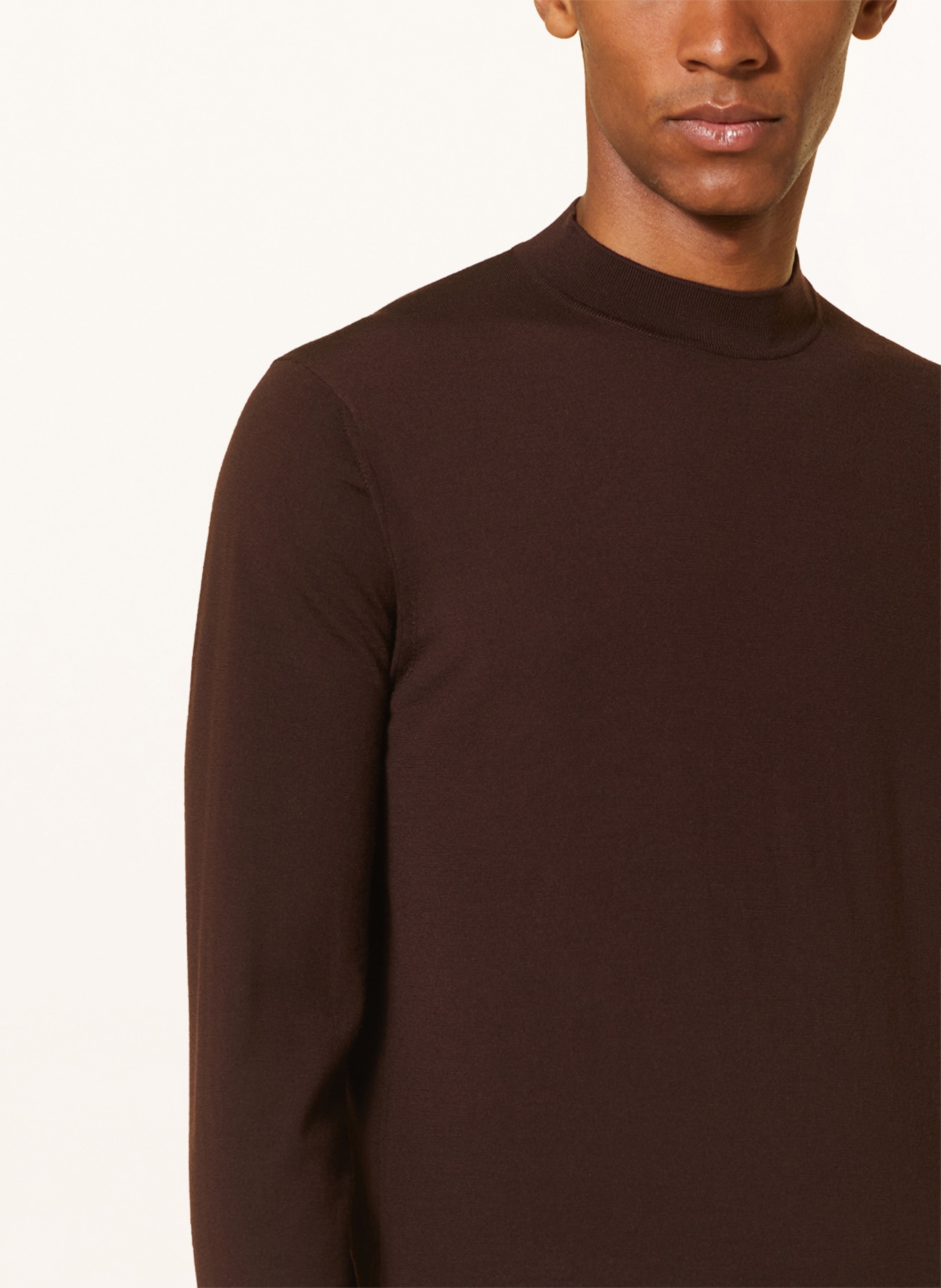 FIORONI Sweater, Color: DARK BROWN (Image 4)