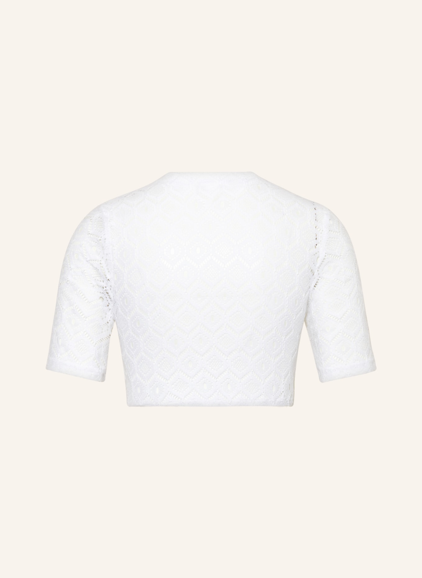 WALDORFF Dirndl blouse made of lace, Color: WHITE (Image 2)