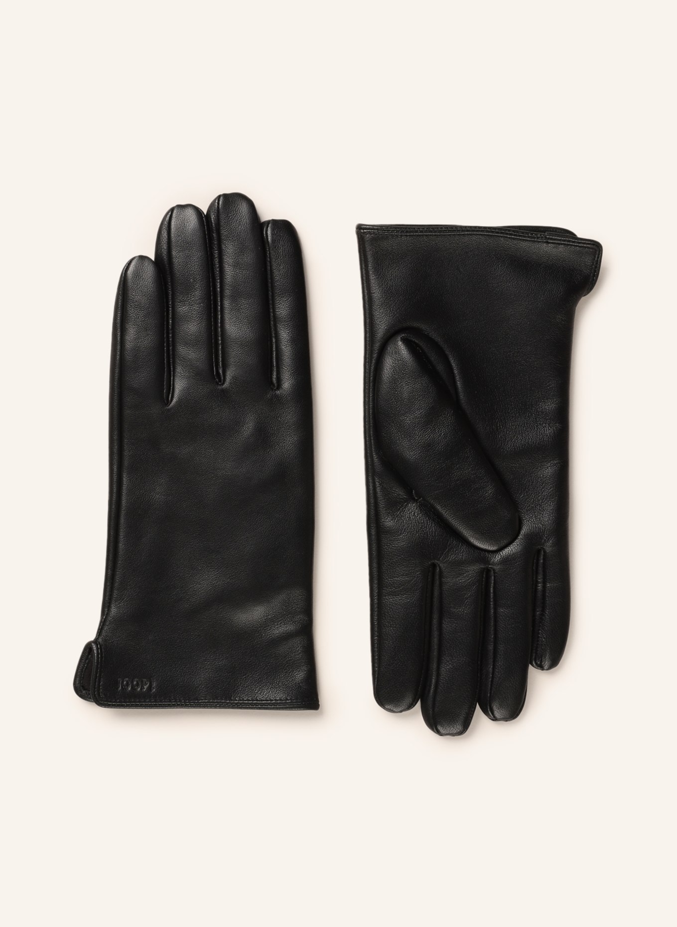 JOOP! Leather gloves, Color: BLACK (Image 1)
