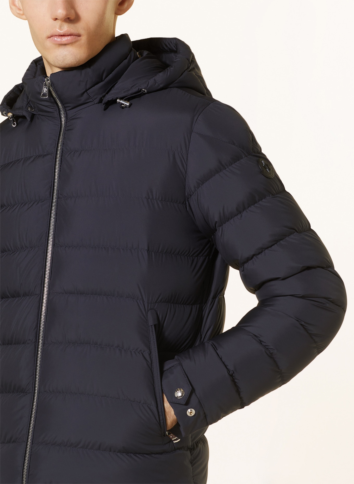 MONCLER Down jacket ARNEB with removable hood, Color: DARK BLUE (Image 5)