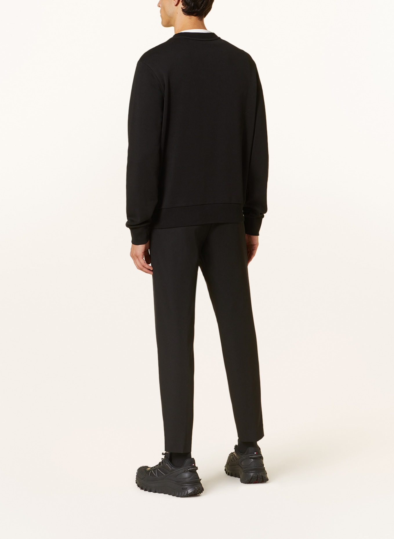 MONCLER Chinos, Color: BLACK (Image 3)