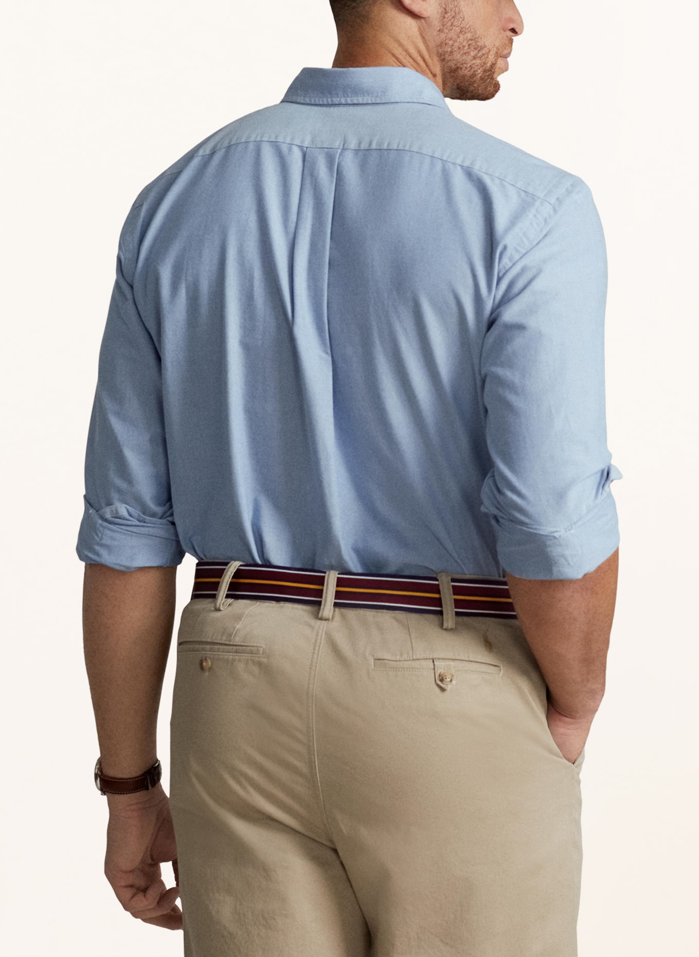POLO RALPH LAUREN Big & Tall Oxfordhemd Core Fit: HELLBLAU