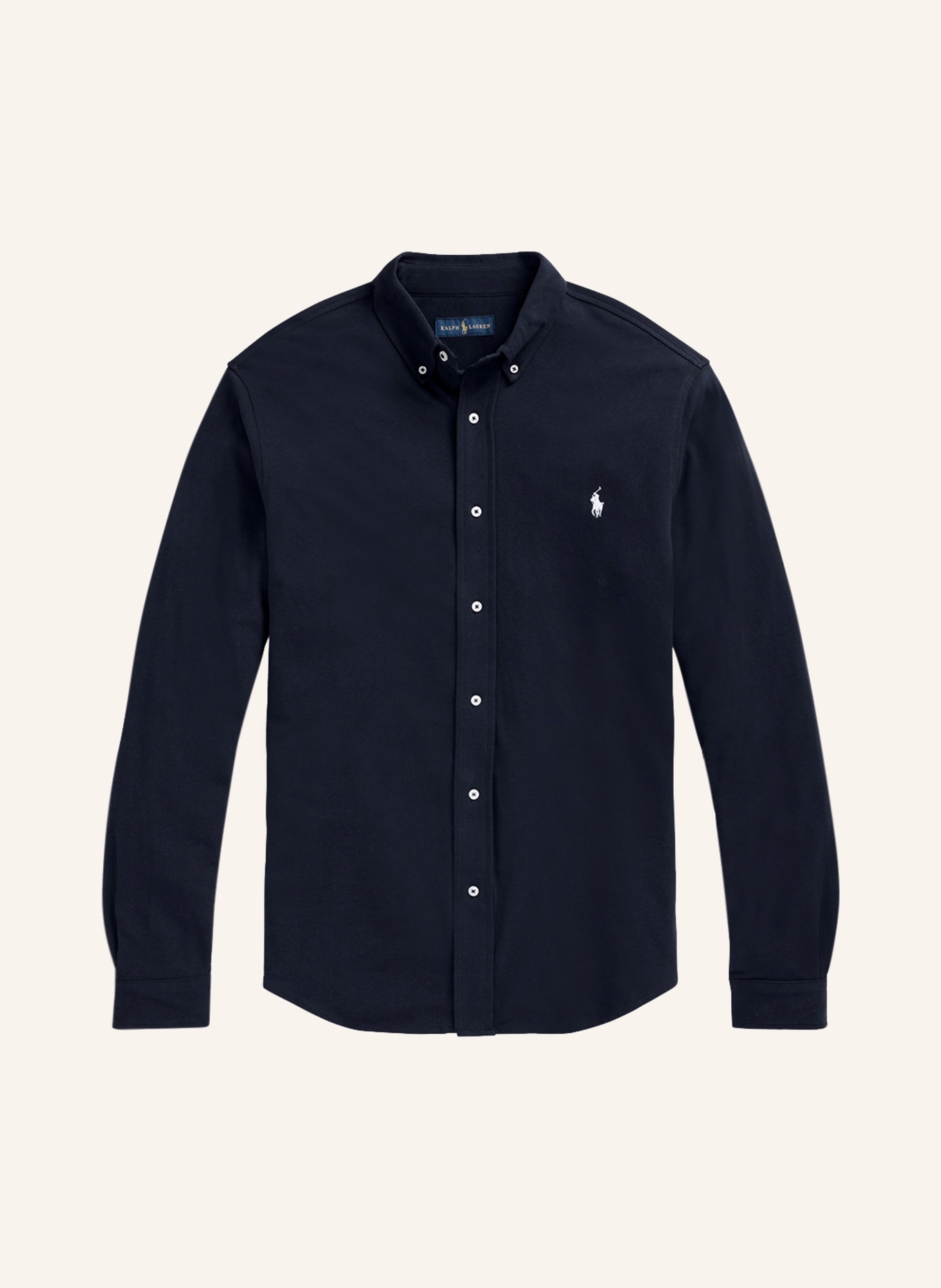 POLO RALPH LAUREN Big & Tall Piqué-Hemd: DUNKELBLAU