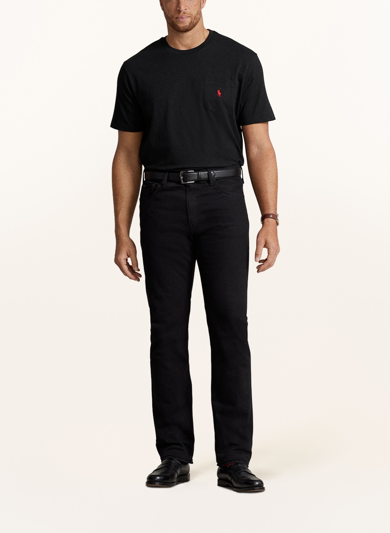 POLO RALPH LAUREN Big & Tall T-Shirt: SCHWARZ