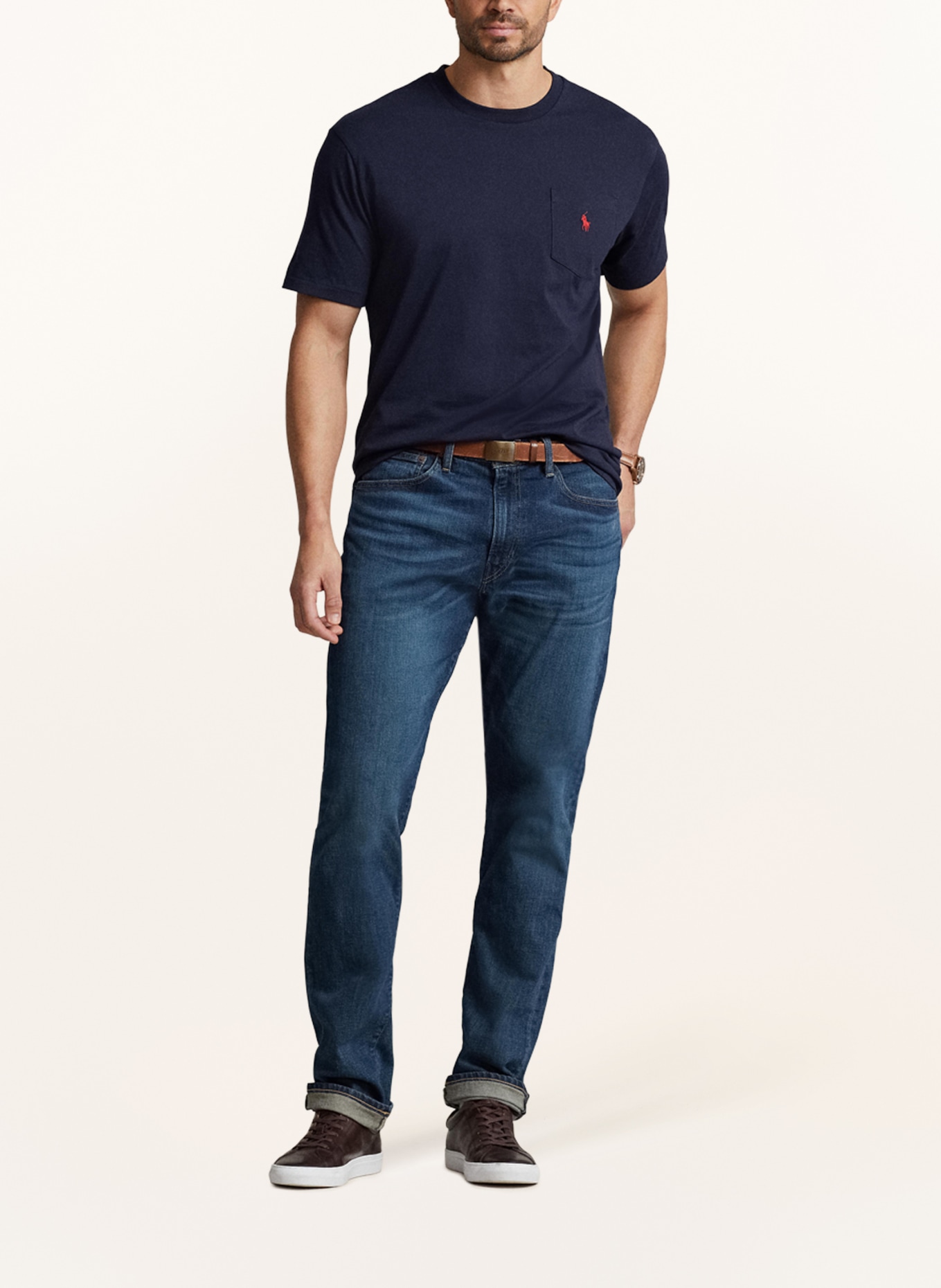 POLO RALPH LAUREN Big & Tall T-Shirt: BLAU