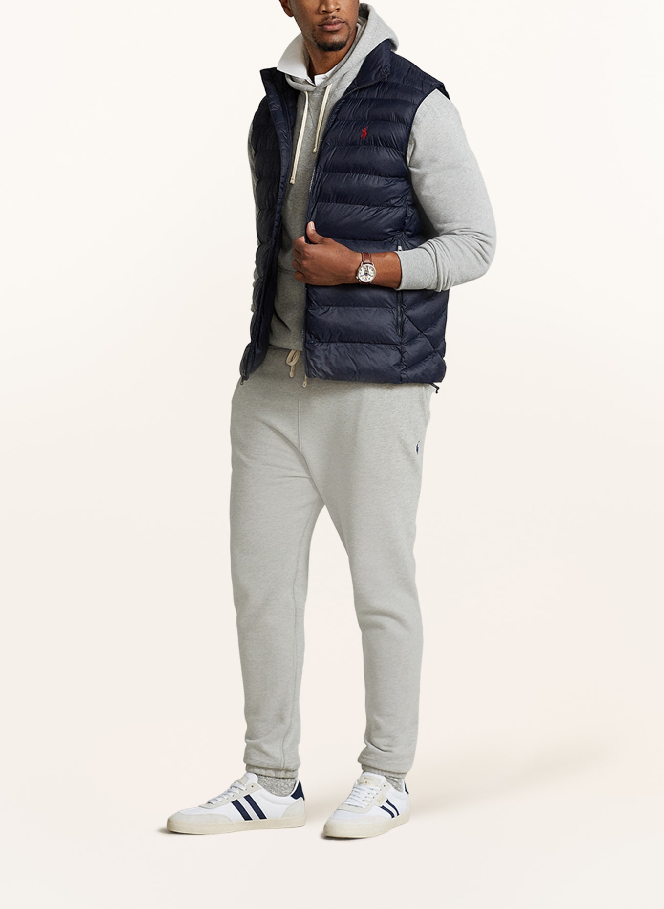 POLO RALPH LAUREN Big & Tall Quilted vest, Color: DARK BLUE (Image 2)