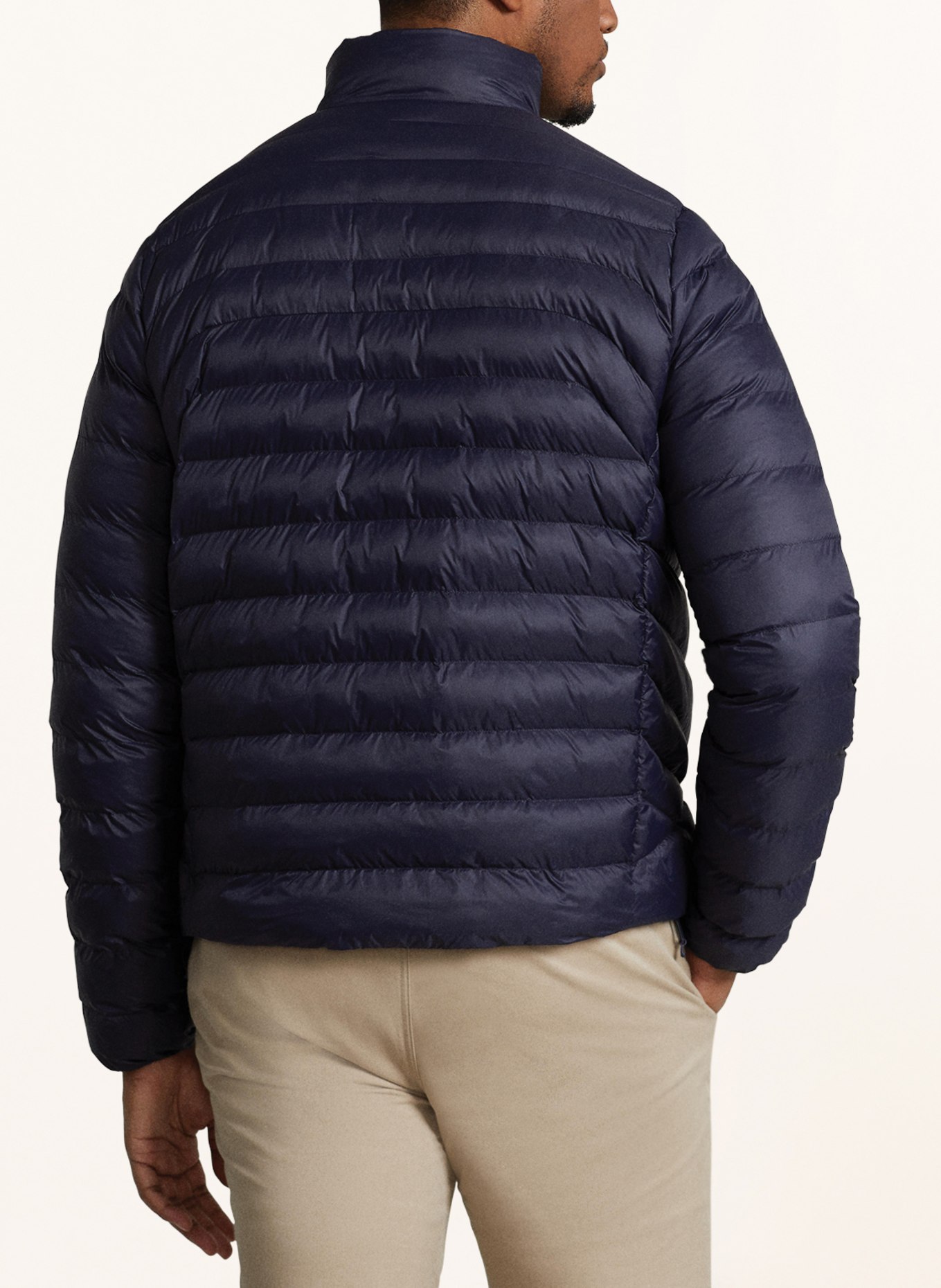 Mens tall quilted jacket