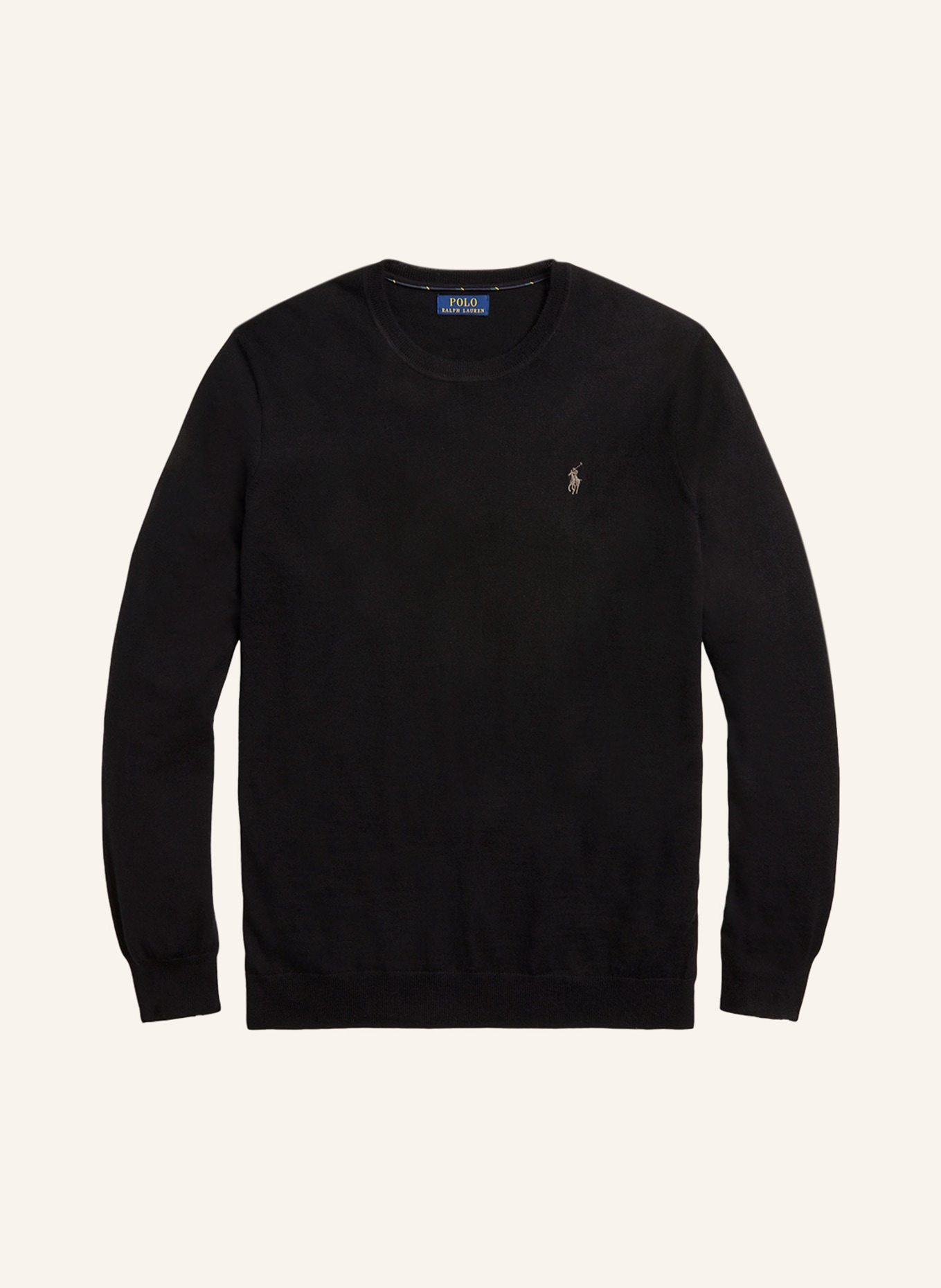 POLO RALPH LAUREN Big & Tall Sweater, Color: BLACK (Image 1)