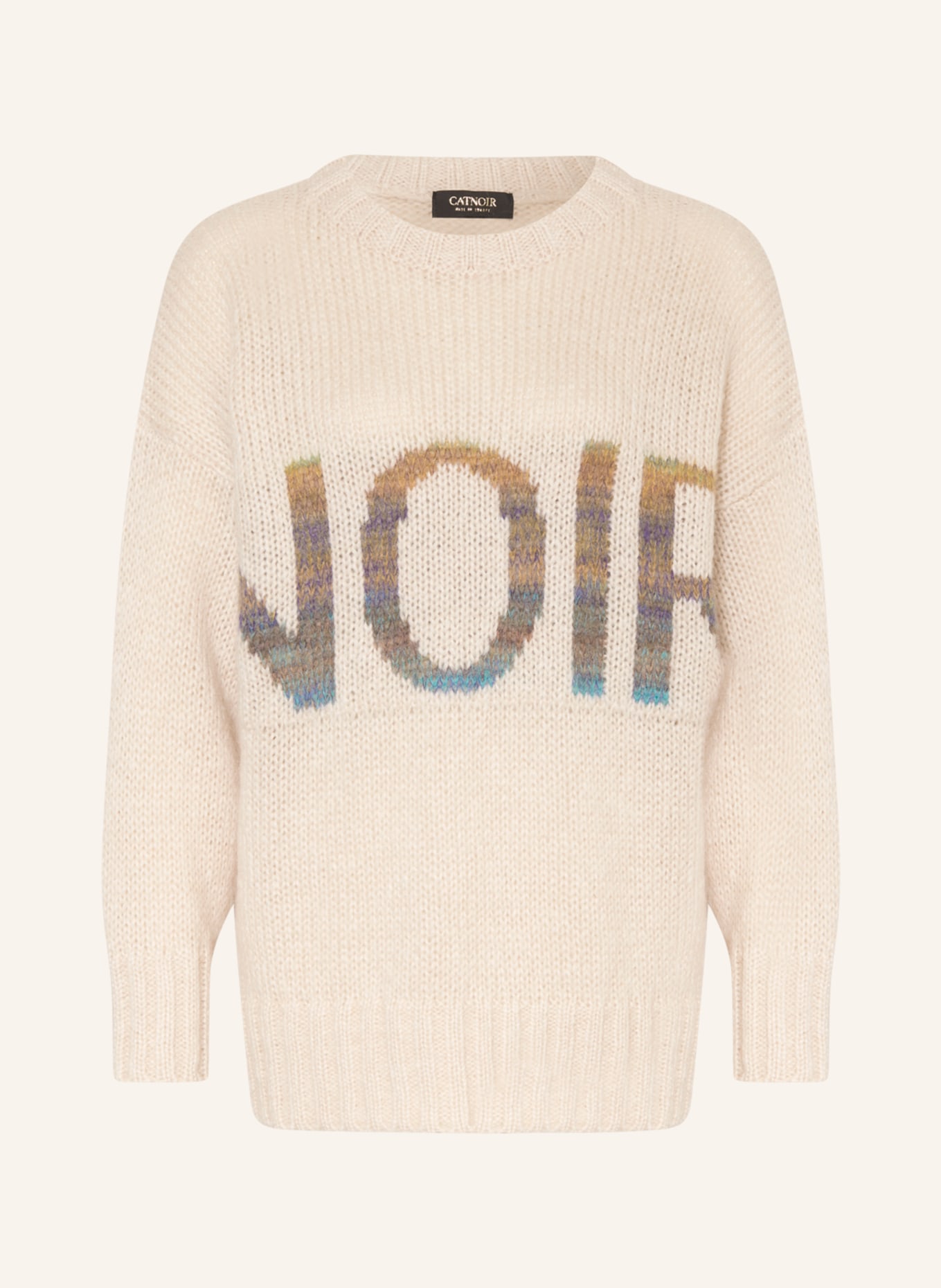 CATNOIR Sweater with mohair, Color: CREAM (Image 1)