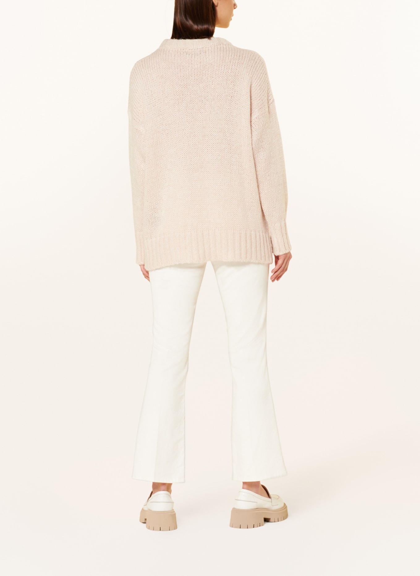 CATNOIR Sweater with mohair, Color: CREAM (Image 3)
