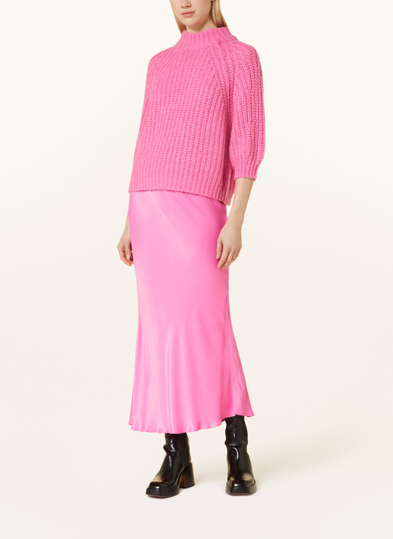 CATNOIR Pullover mit 3/4-Arm, Farbe: PINK (Bild 2)