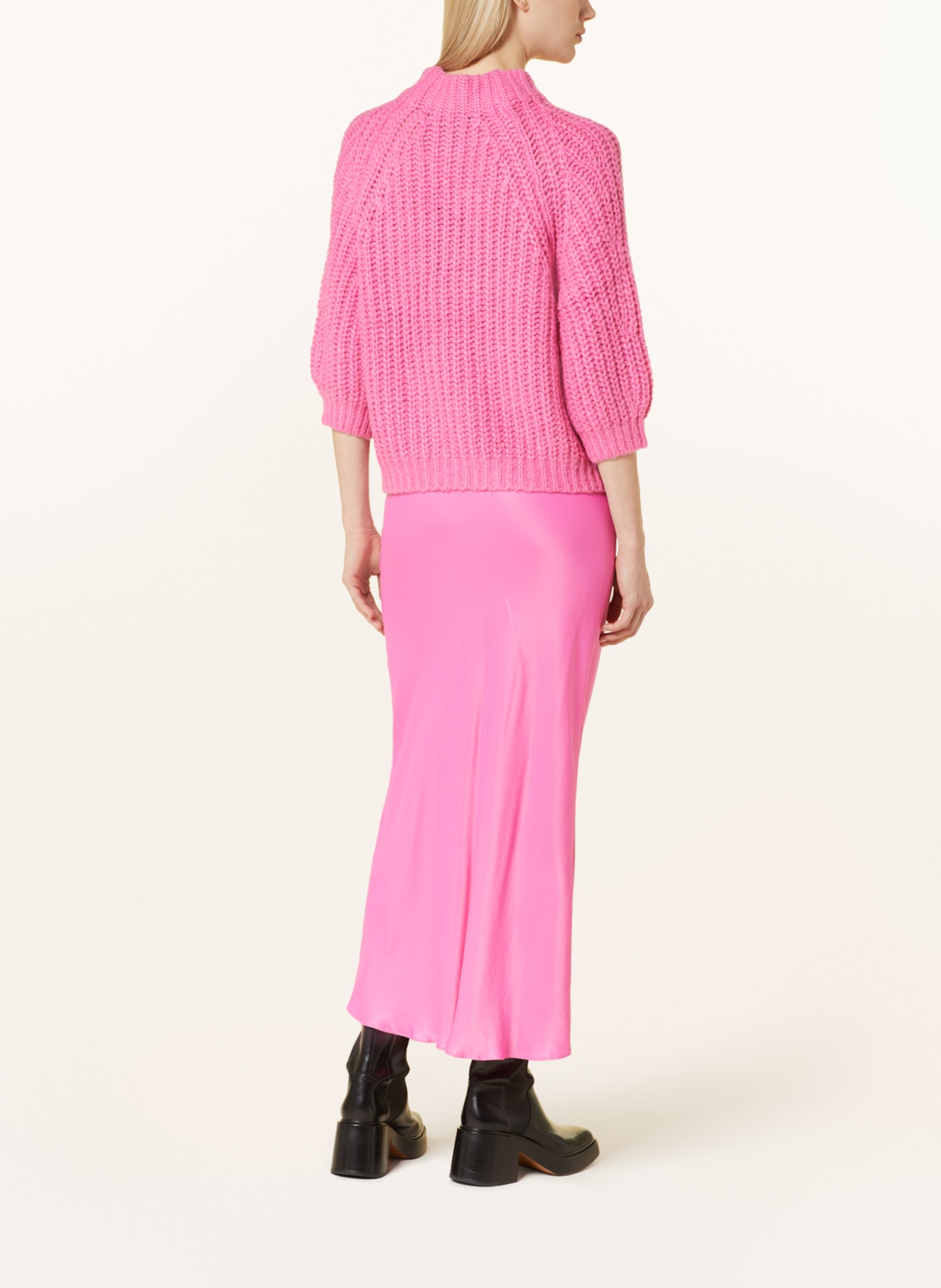 CATNOIR Pullover mit 3/4-Arm, Farbe: PINK (Bild 3)
