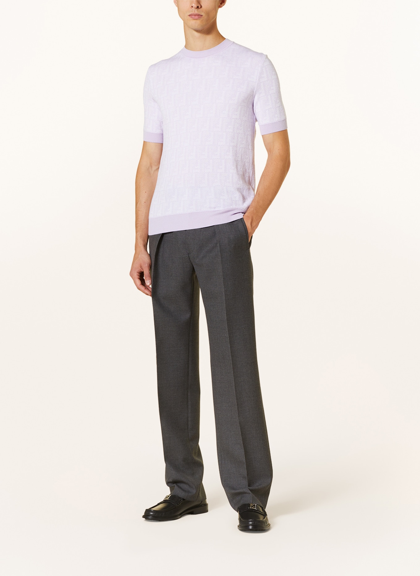 FENDI Knit shirt, Color: LIGHT PURPLE (Image 2)