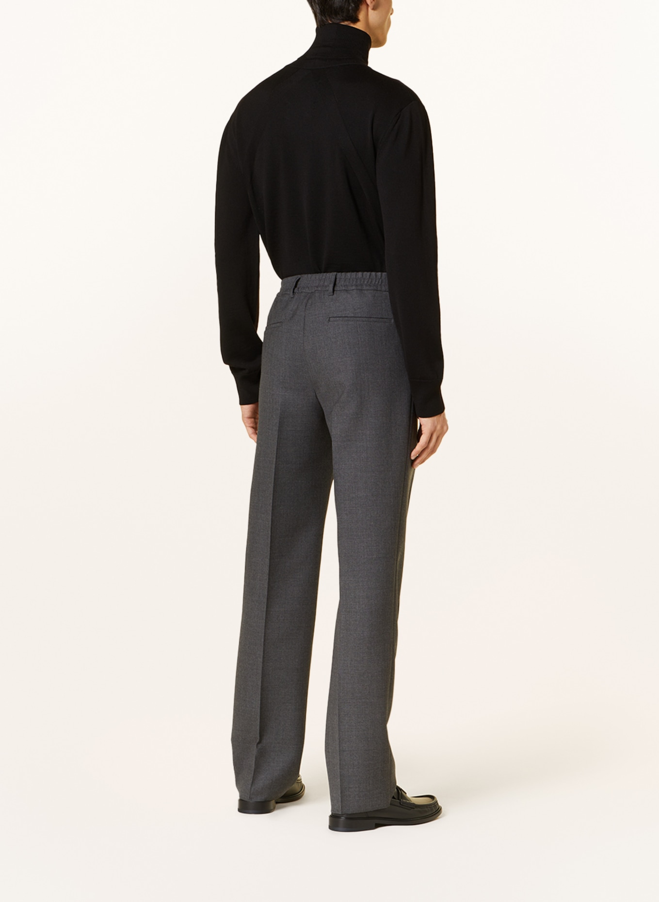 FENDI Trousers regular fit, Color: GRAY (Image 3)