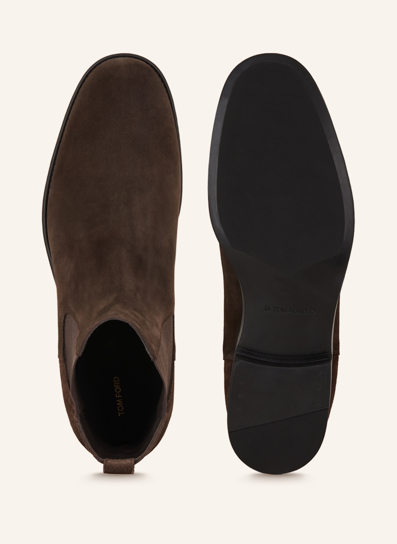 TOM FORD Chelsea boots ROBERT, Color: DARK BROWN (Image 5)