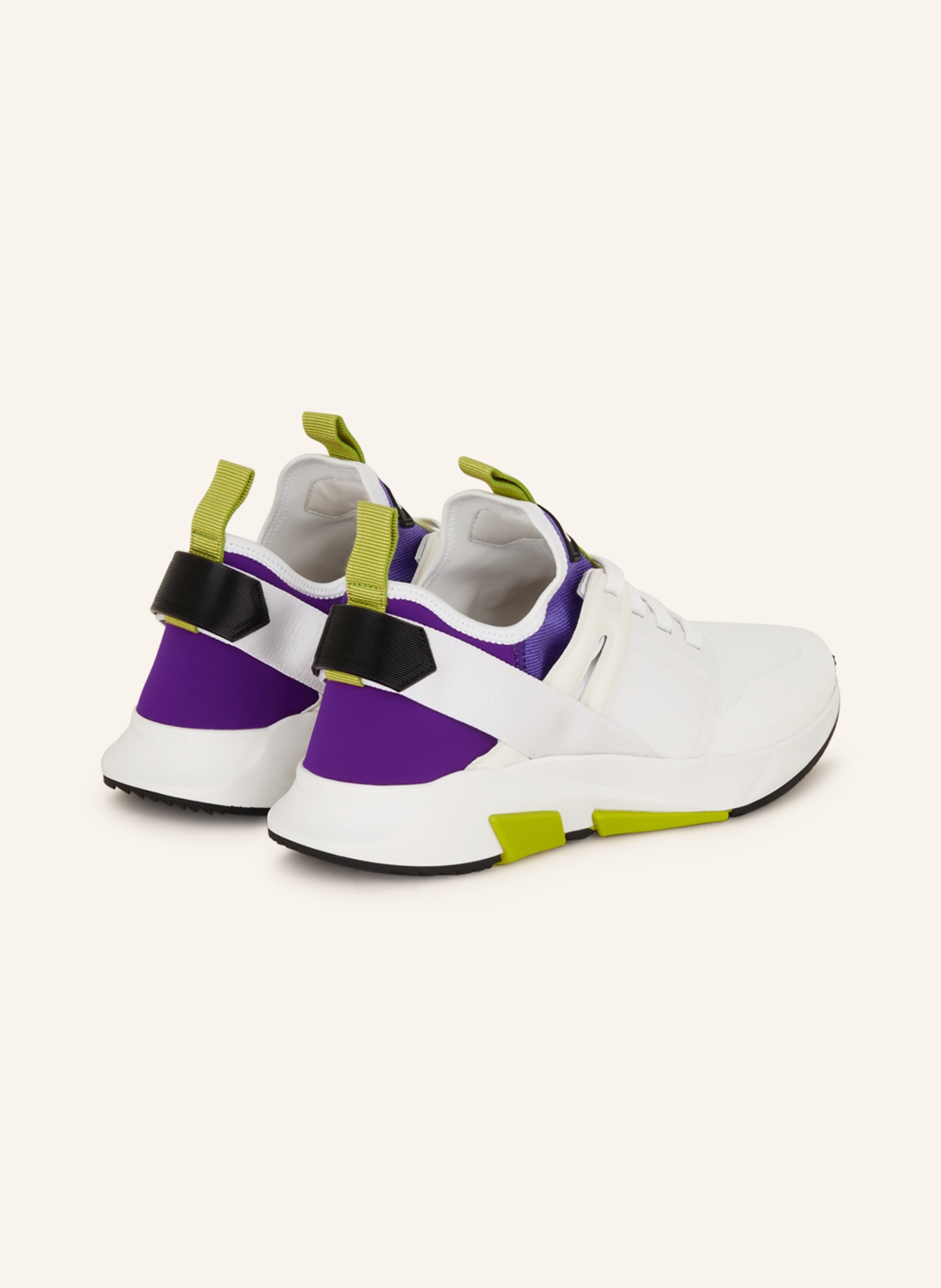TOM FORD Sneakers JAGO, Color: WHITE/ PURPLE/ BLACK (Image 2)