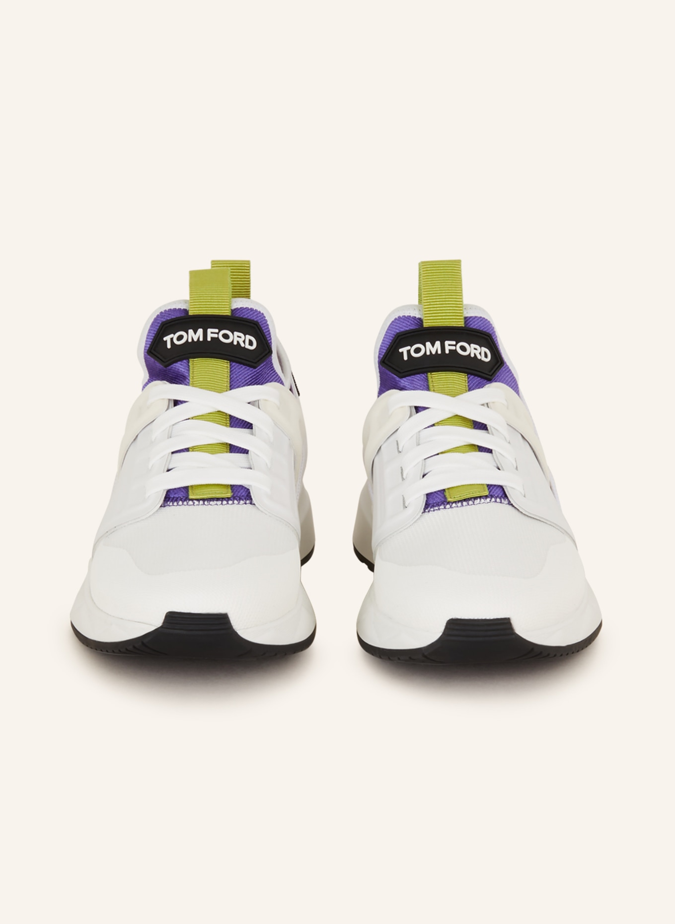 TOM FORD Sneakers JAGO, Color: WHITE/ PURPLE/ BLACK (Image 3)
