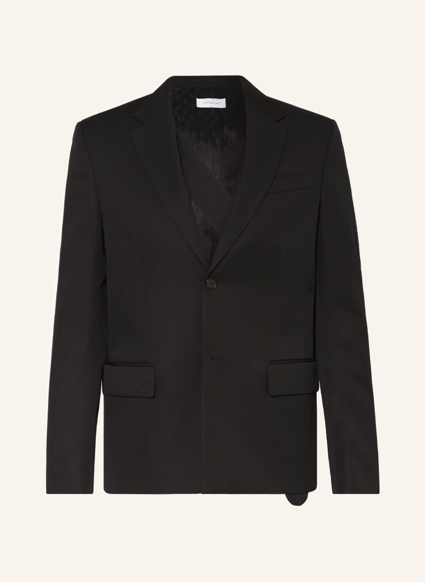 Off-White Tailored jacket slim fit, Color: BLACK (Image 1)