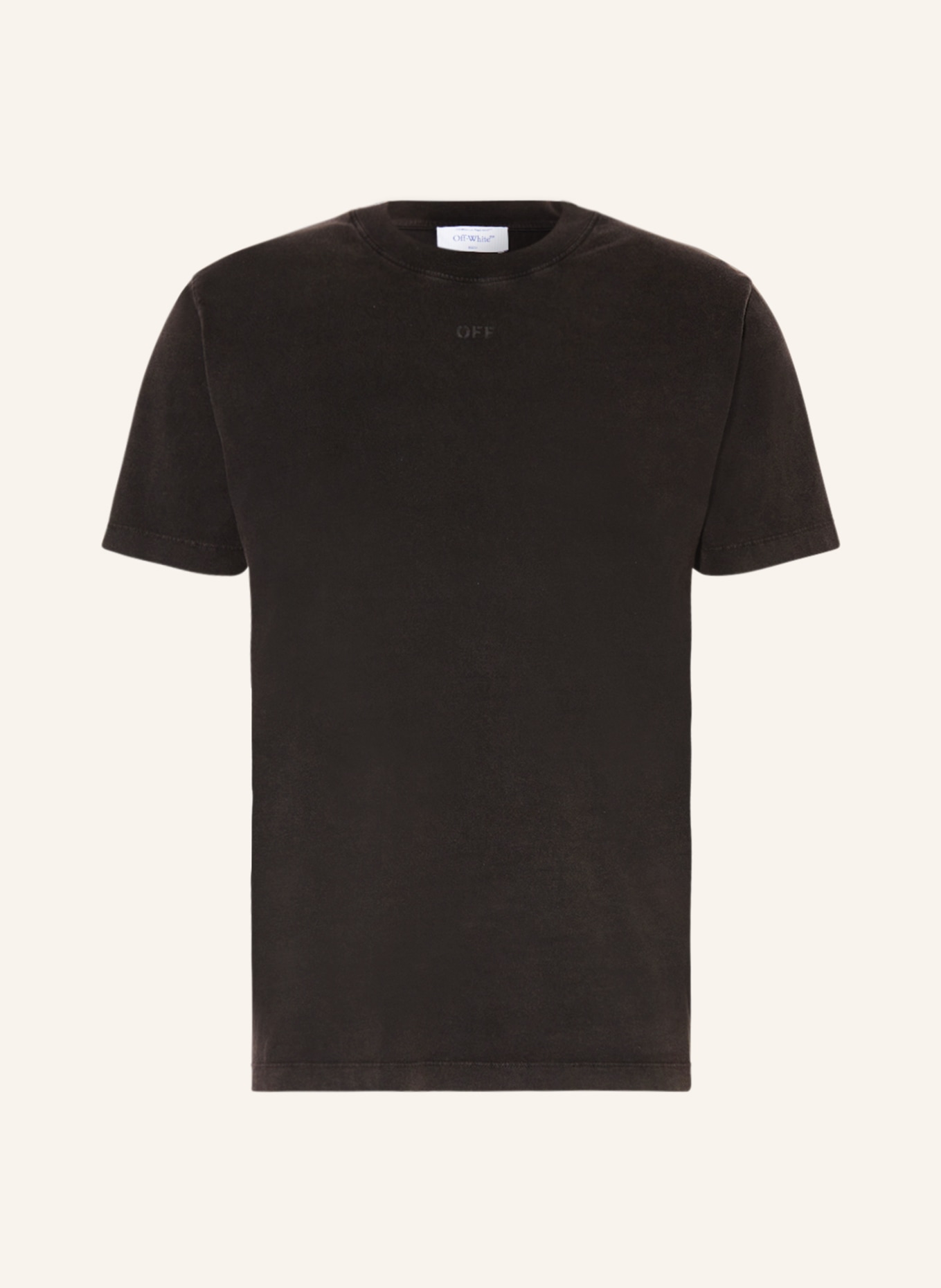 Off white plain sales shirt