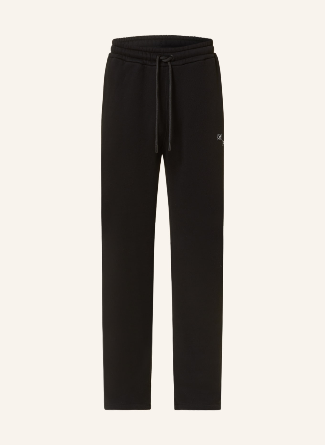 Off-White Pants in jogger style, Color: BLACK (Image 1)