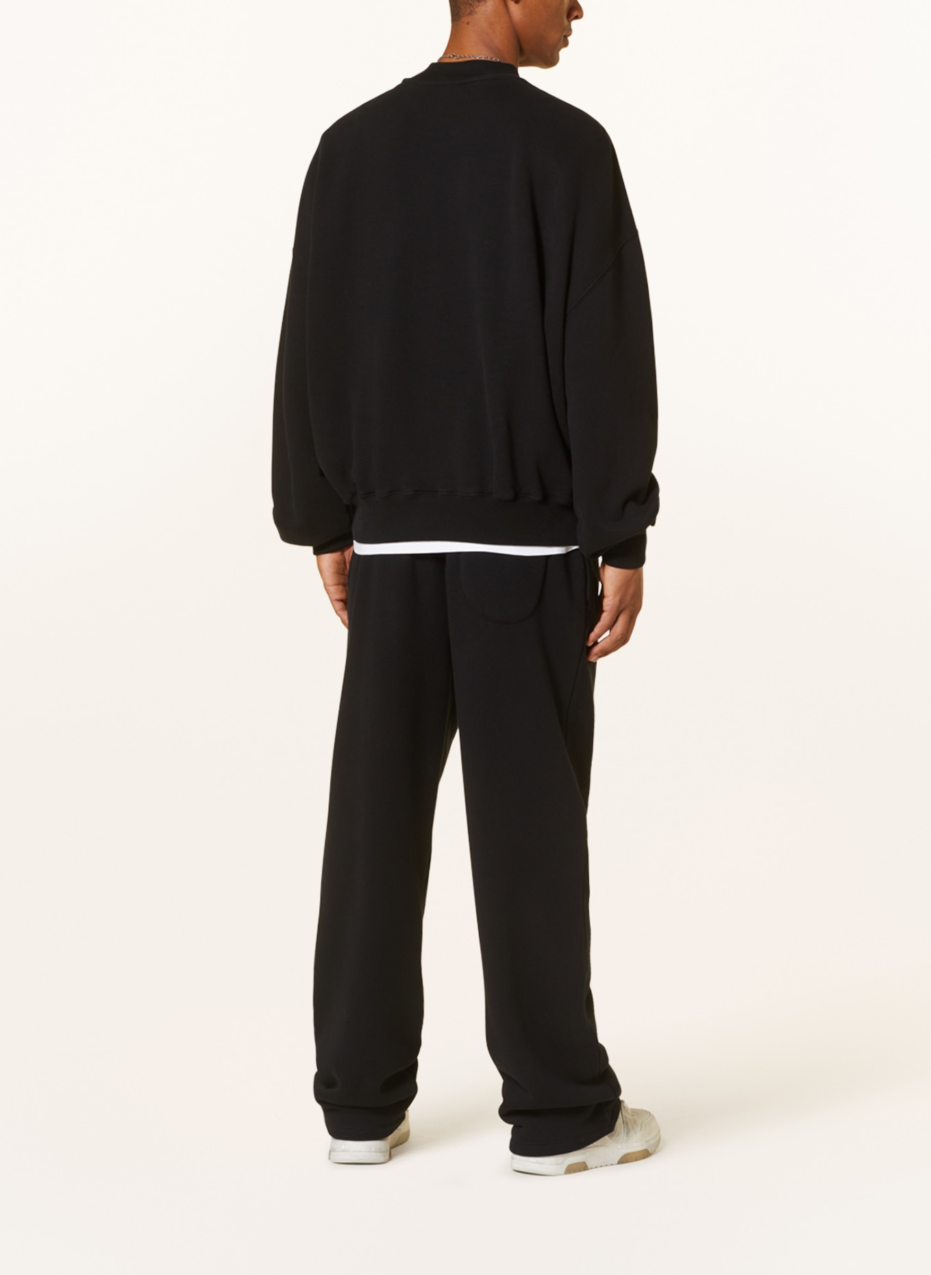 Off-White Pants in jogger style, Color: BLACK (Image 3)