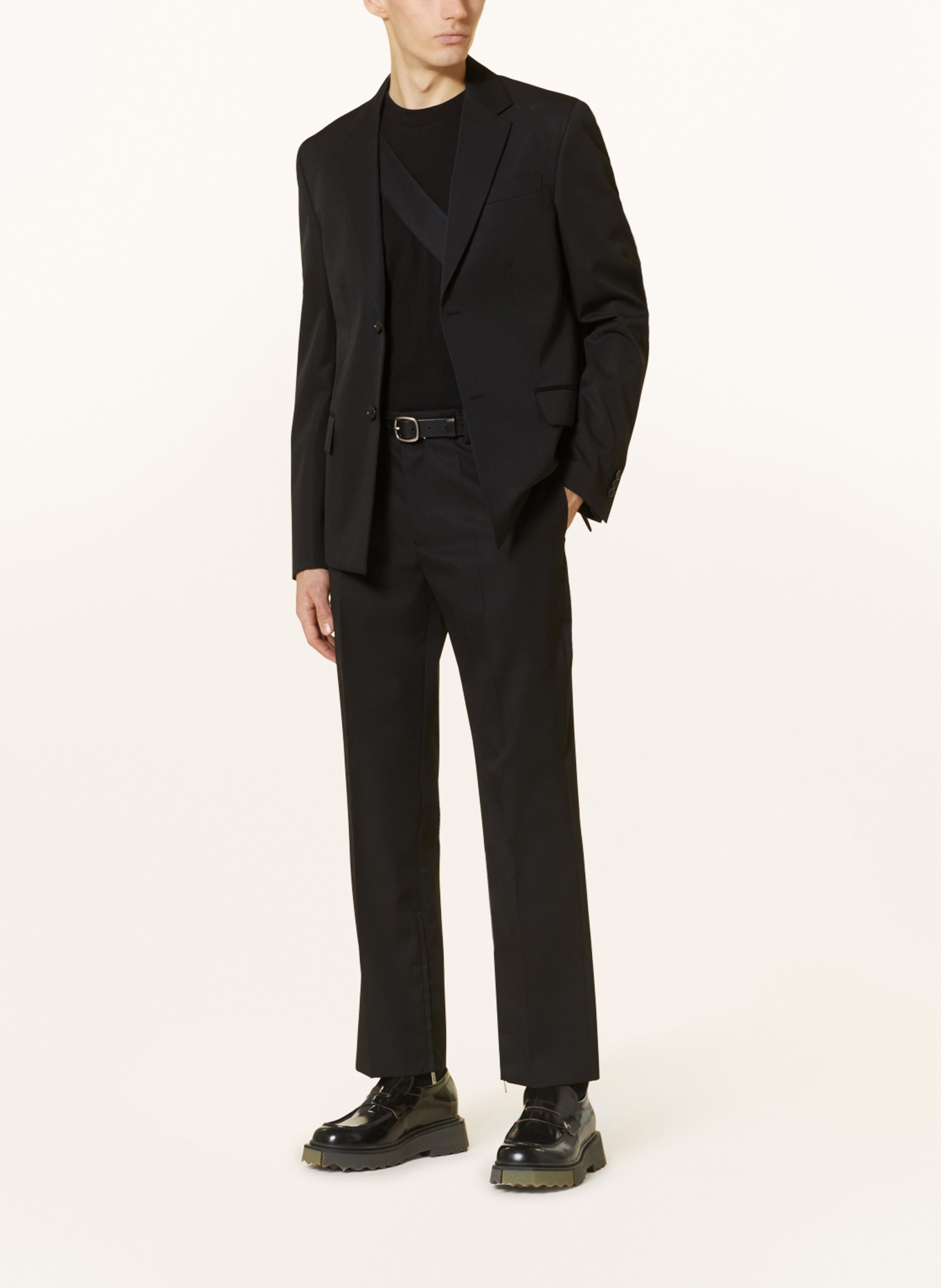 Off-White Suit trousers regular fit, Color: BLACK (Image 2)