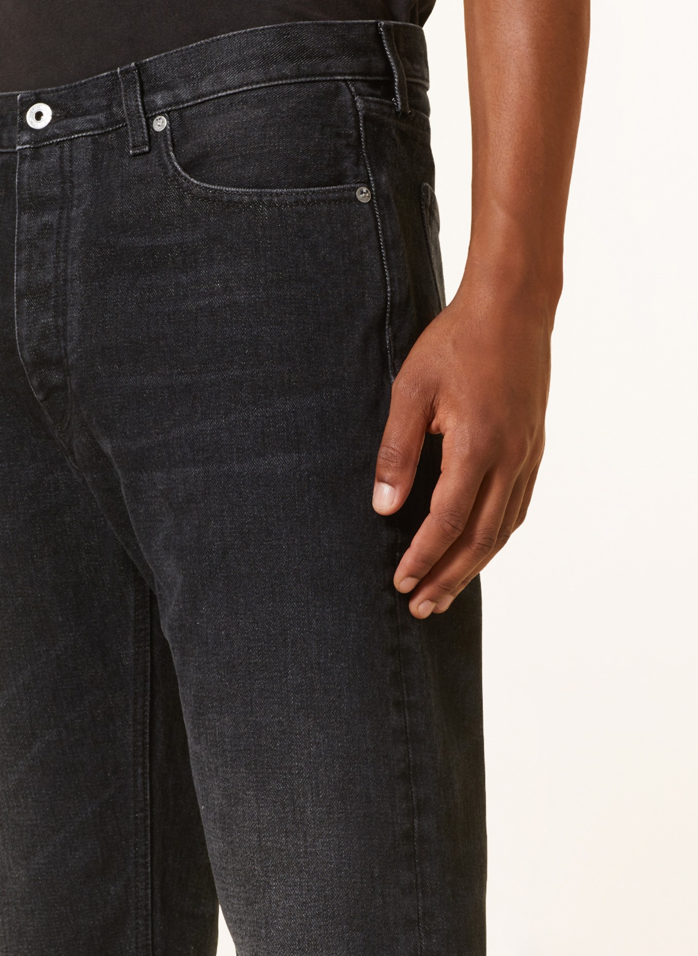 Off-White Jeans Regular Fit, Farbe: 0900 vintage grey no co (Bild 5)