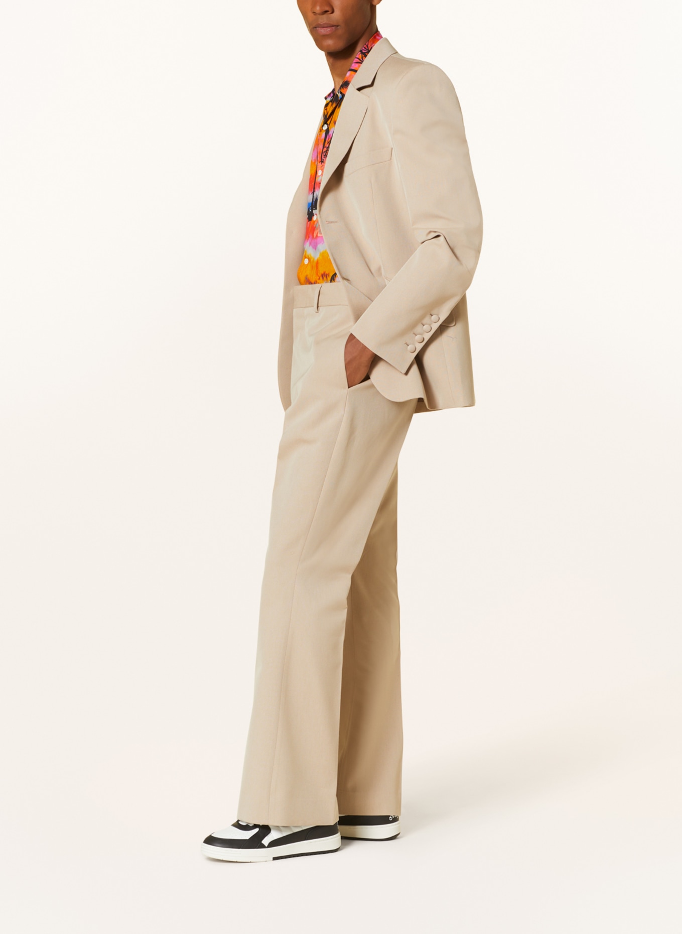 Palm Angels Suit trousers regular fit, Color: 6110 BEIGE BLACK (Image 5)