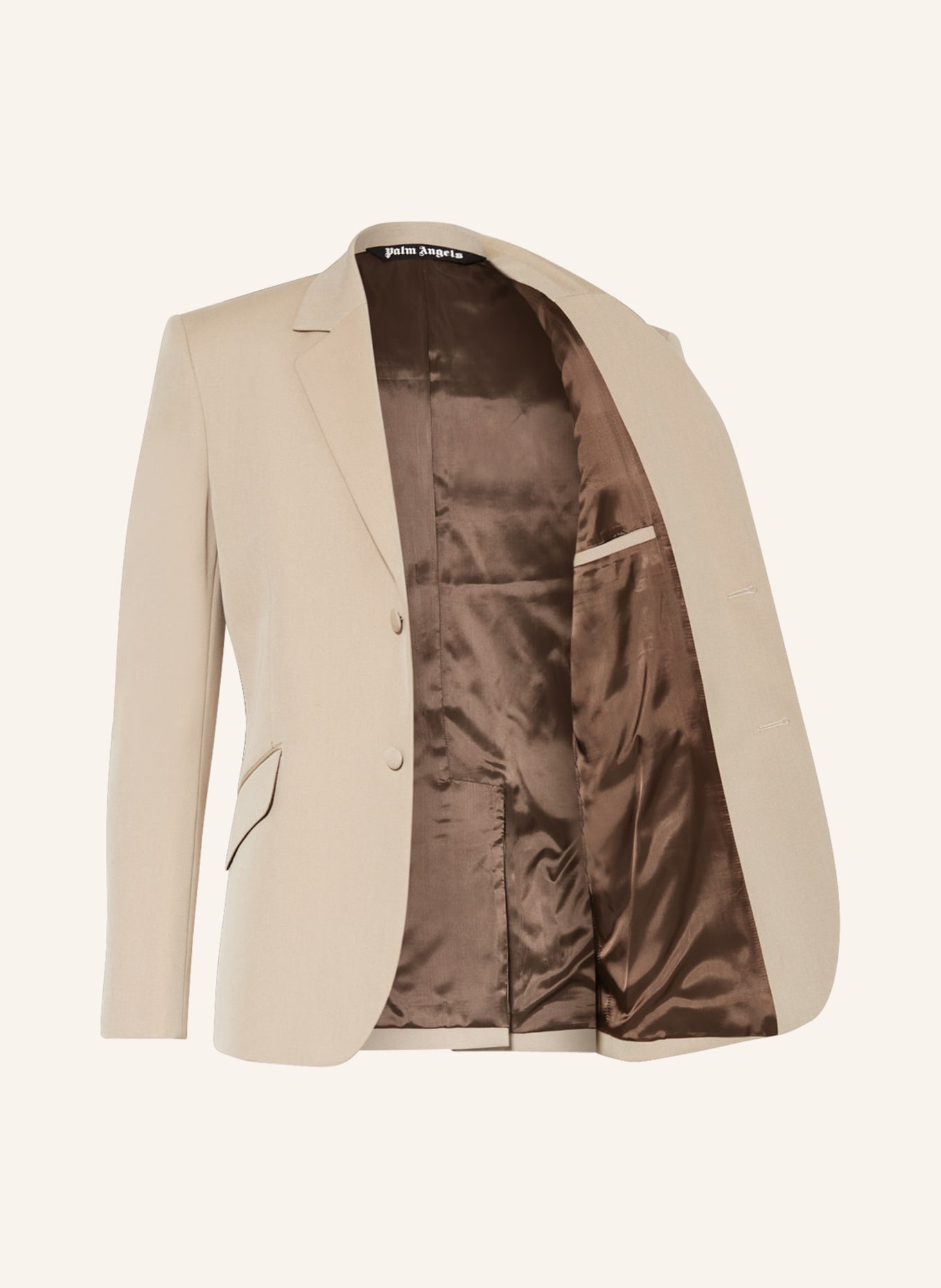 Palm Angels Suit jacket extra slim fit, Color: BEIGE (Image 4)