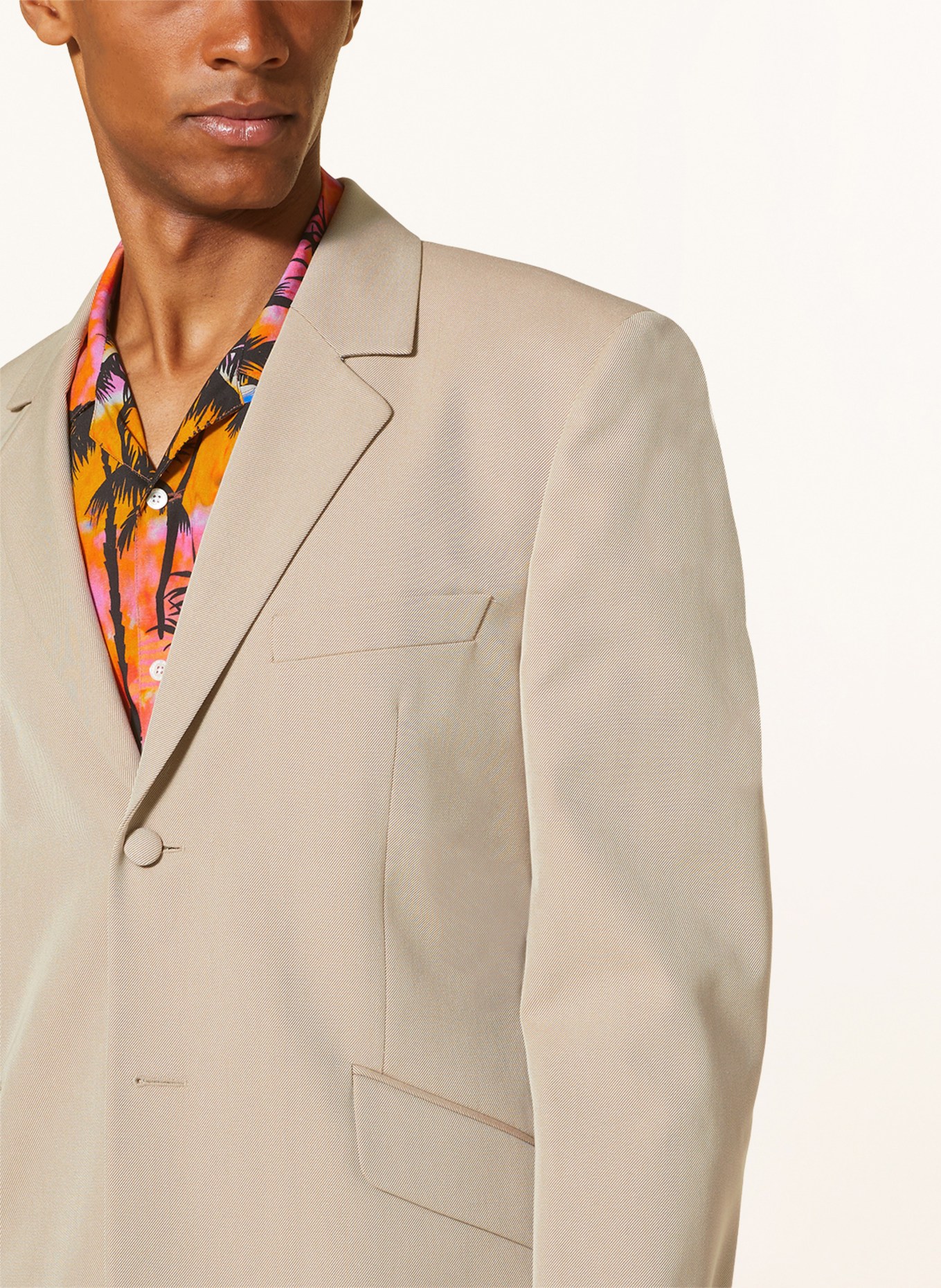 Palm Angels Suit jacket extra slim fit, Color: BEIGE (Image 5)