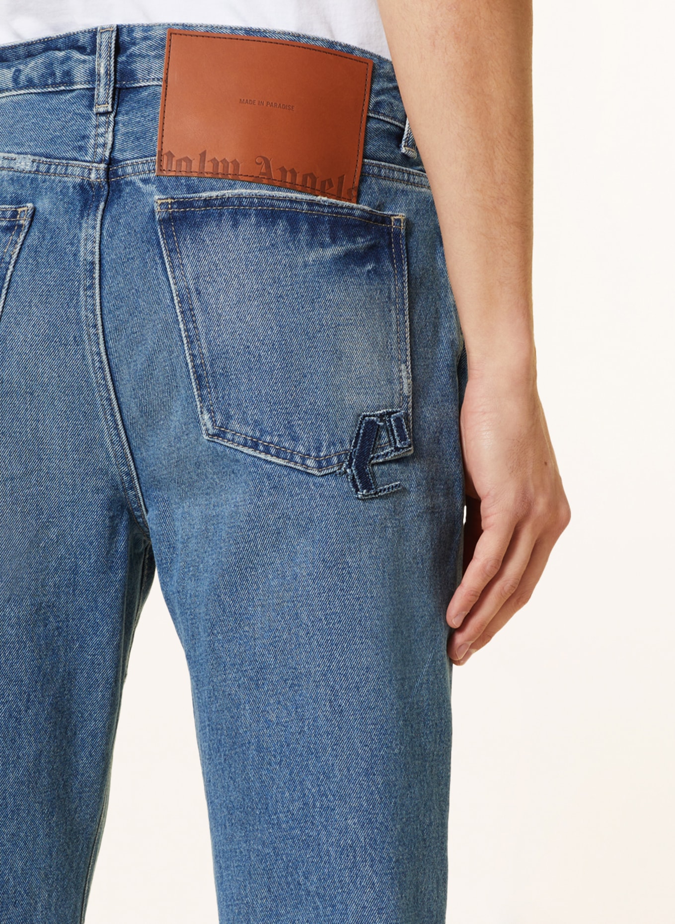 Palm Angels Jeans Extra Slim Fit, Farbe: 4045 LIGHT BLUE (Bild 6)