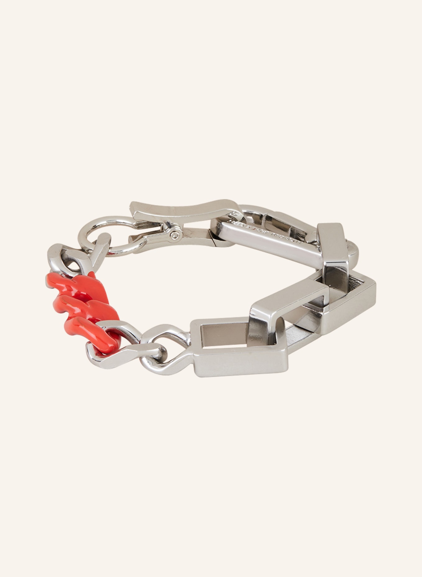 HERON PRESTON Bracelet, Color: SILVER/ ORANGE (Image 1)