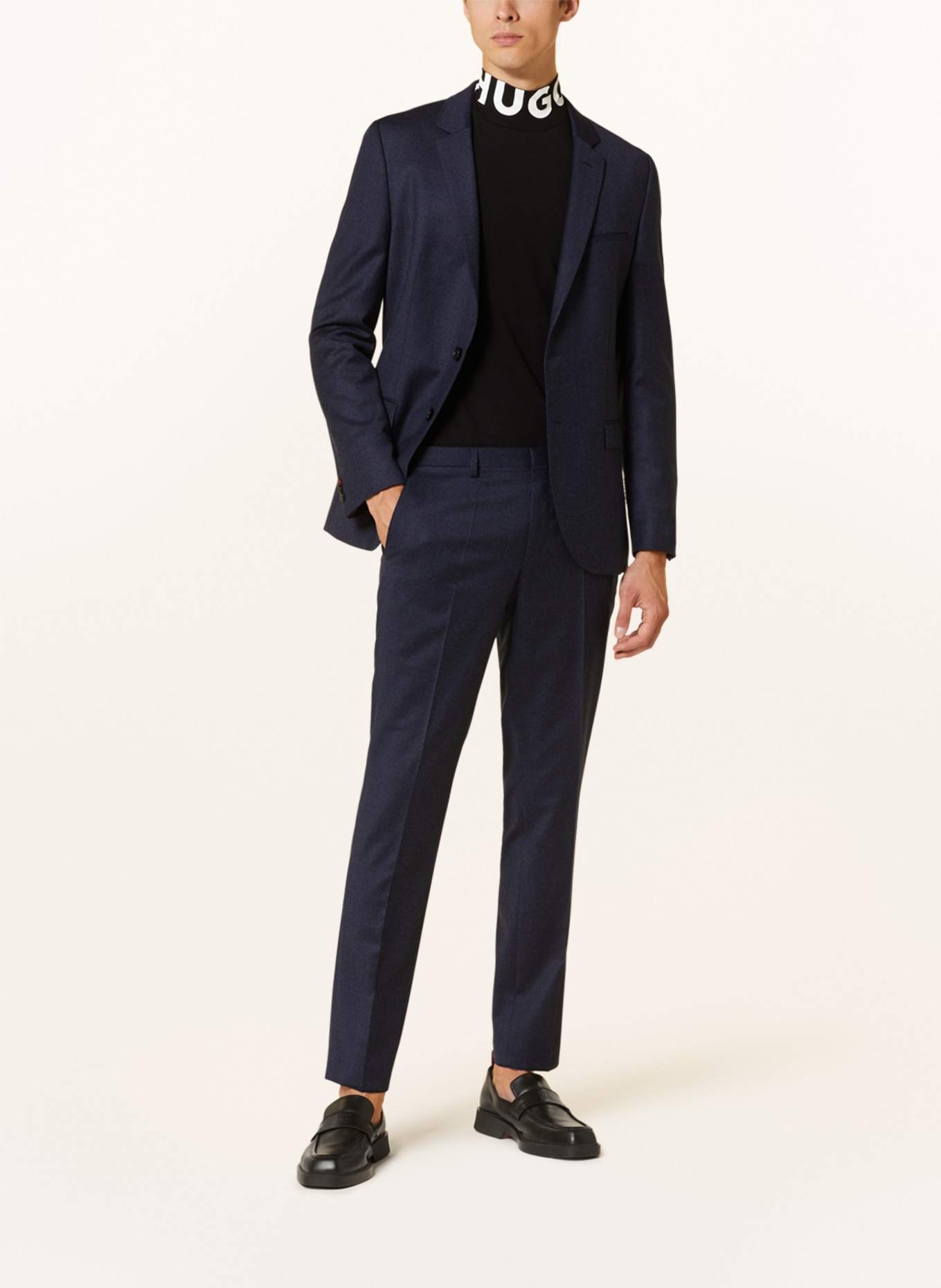 HUGO Anzughose HESTEN Extra Slim Fit, Farbe: 429 MEDIUM BLUE (Bild 2)