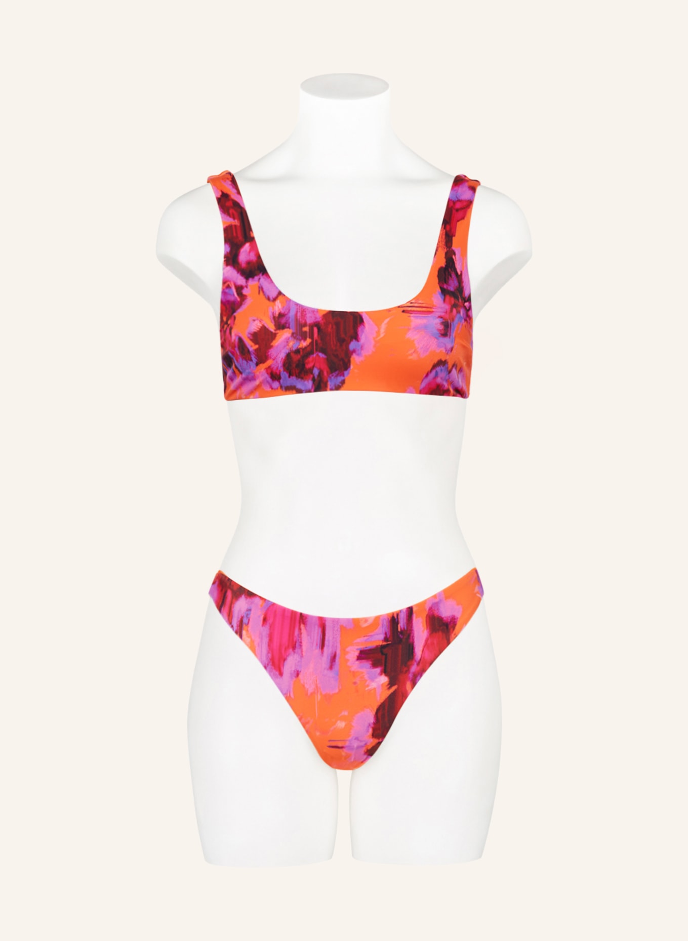 COS Dół od bikini basic model dwustronny, Kolor: POMARAŃCZOWY/ LILA/ CZERWONY (Obrazek 2)