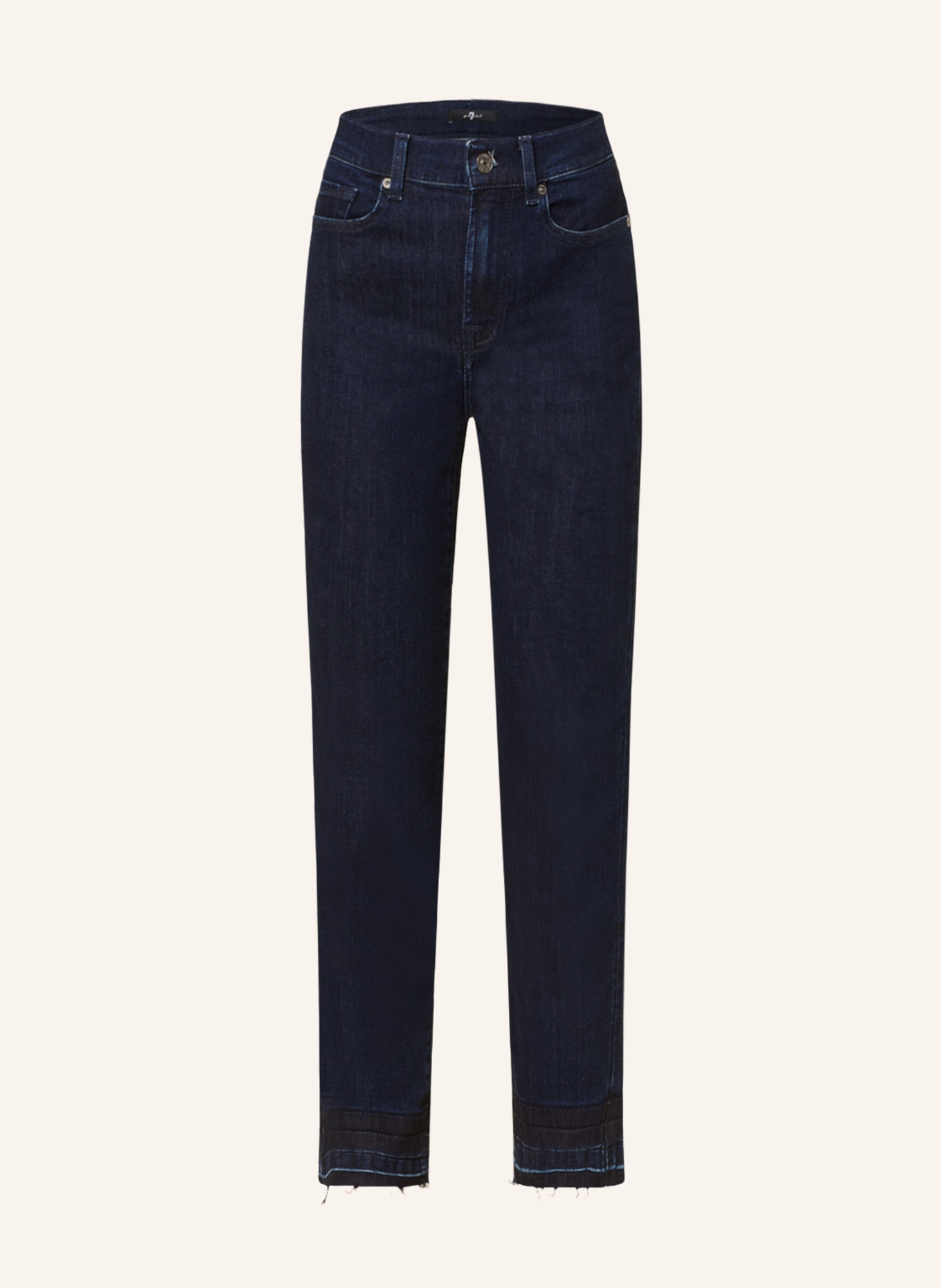 7 for all mankind 7/8 Jeans THE STRAIGHT CROP, Color: SS DARK BLUE (Image 1)