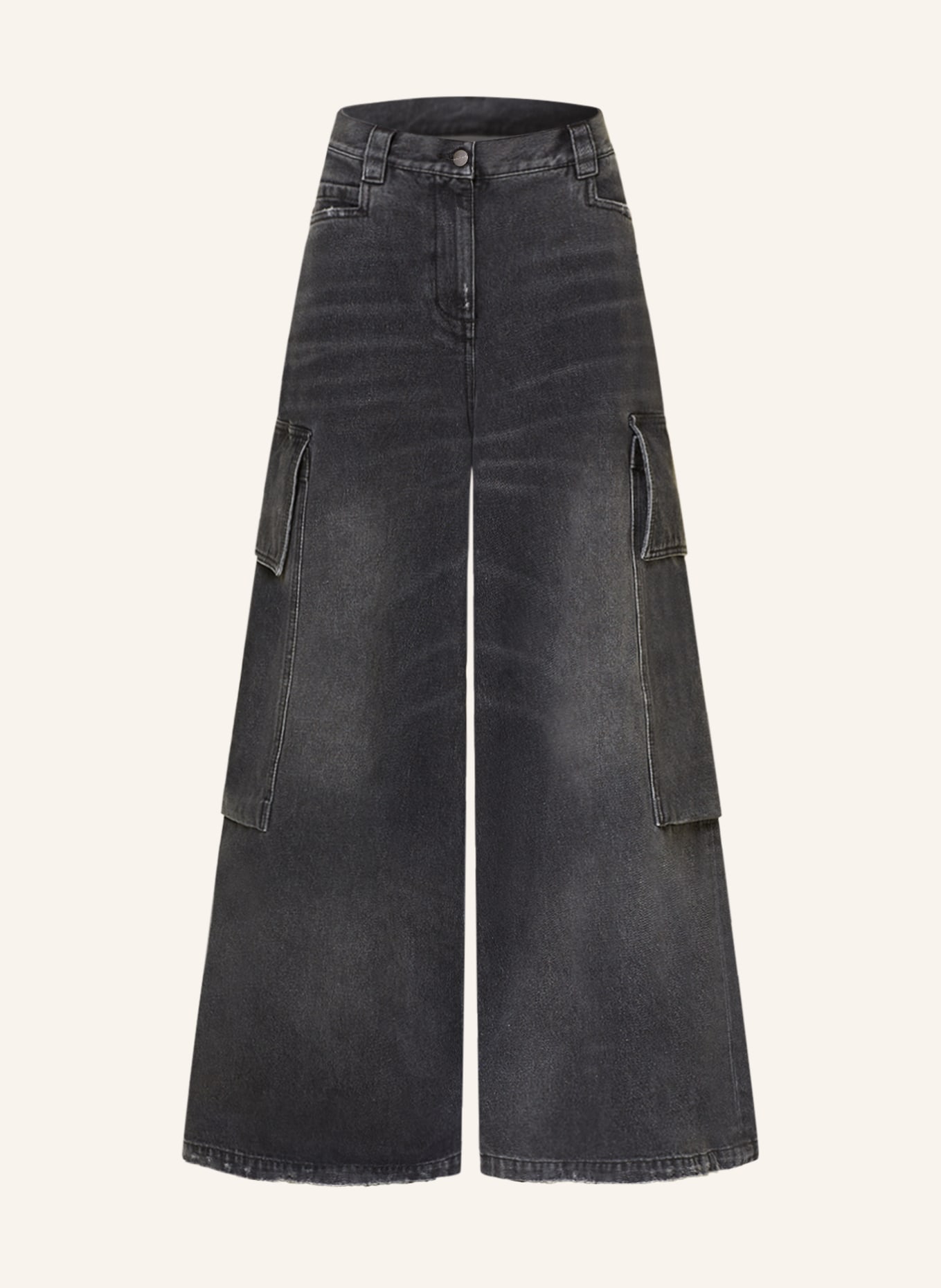 Palm Angels Cargo jeans, Color: BLACK BROWN (Image 1)