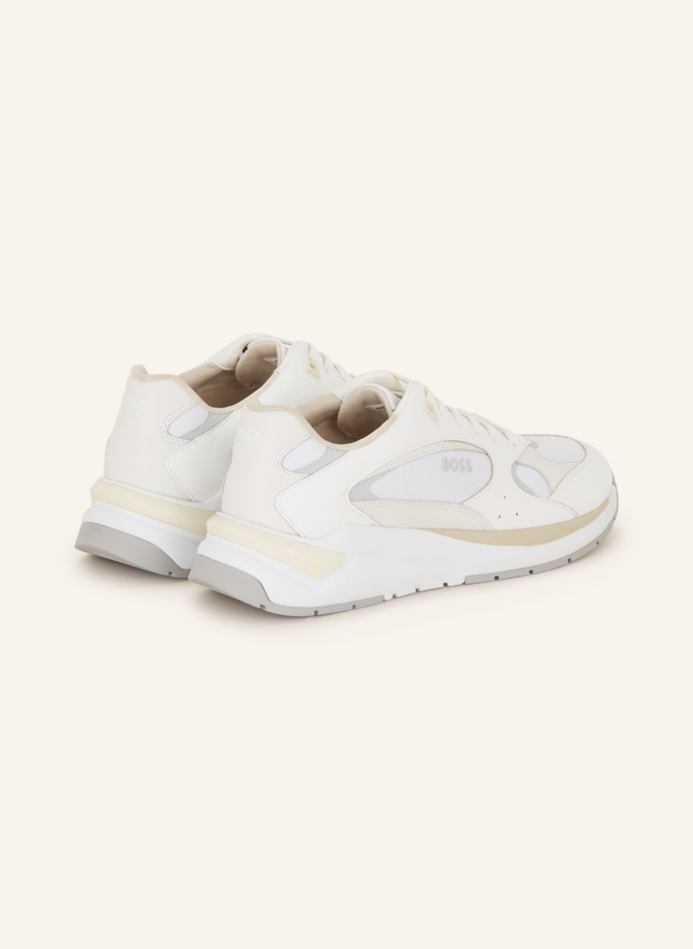 BOSS Sneakers SKYLAR RUNN, Color: WHITE/ BEIGE (Image 2)