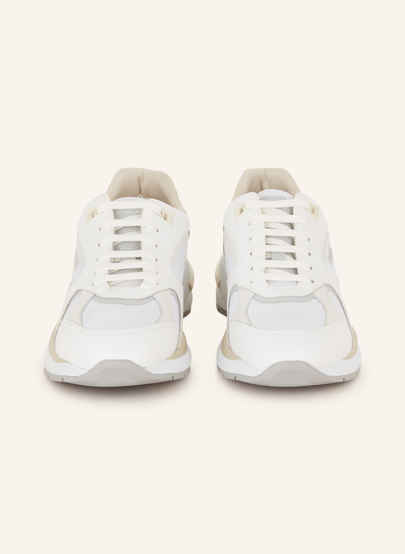 BOSS Sneakers SKYLAR RUNN, Color: WHITE/ BEIGE (Image 3)