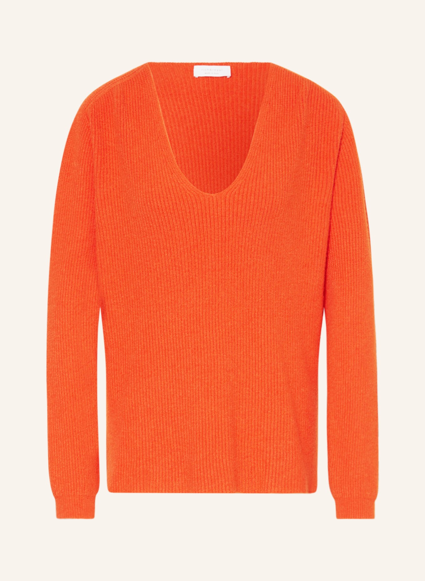 rich&royal Sweater, Color: ORANGE (Image 1)