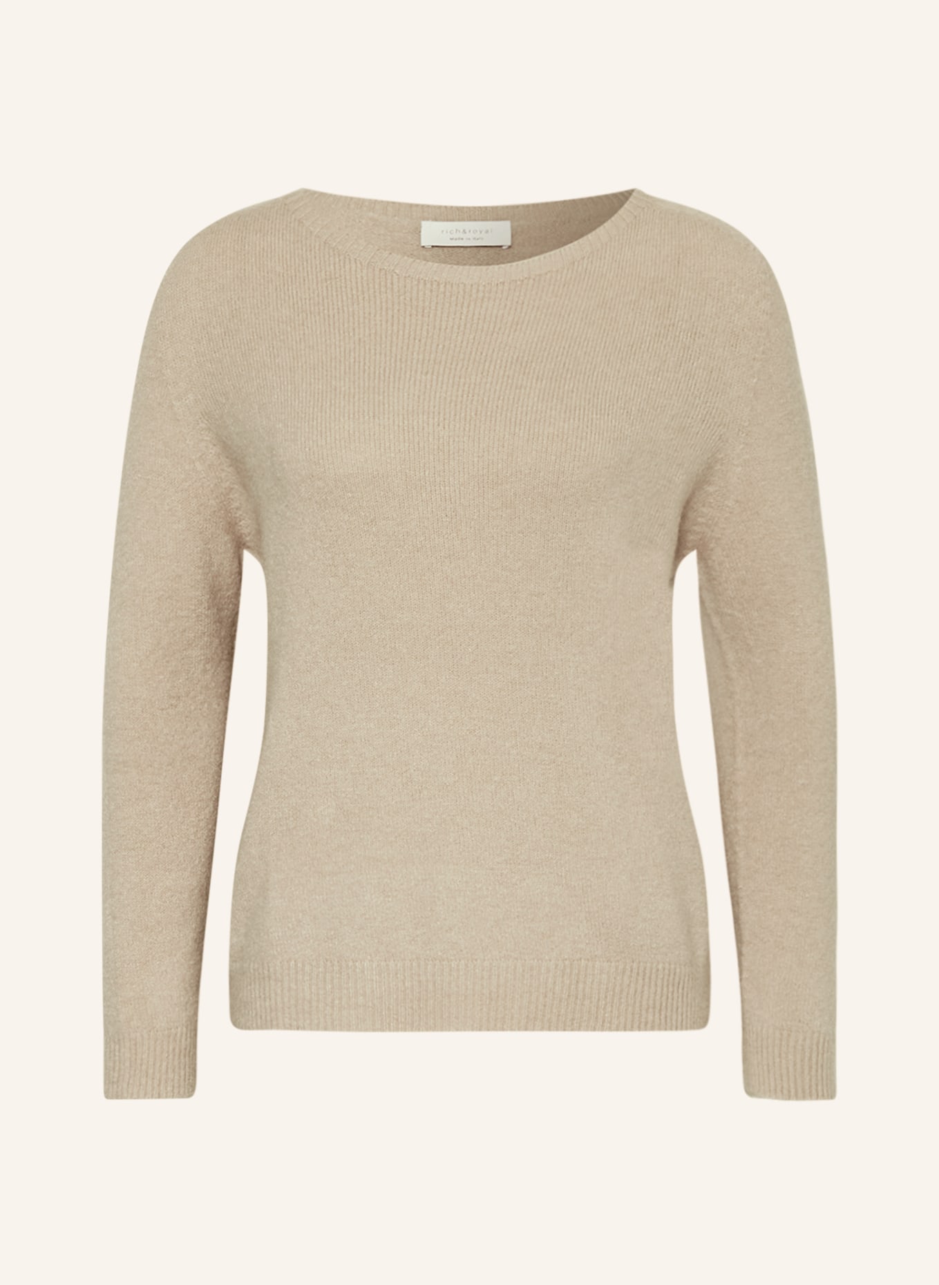 rich&royal Sweater, Color: BEIGE (Image 1)