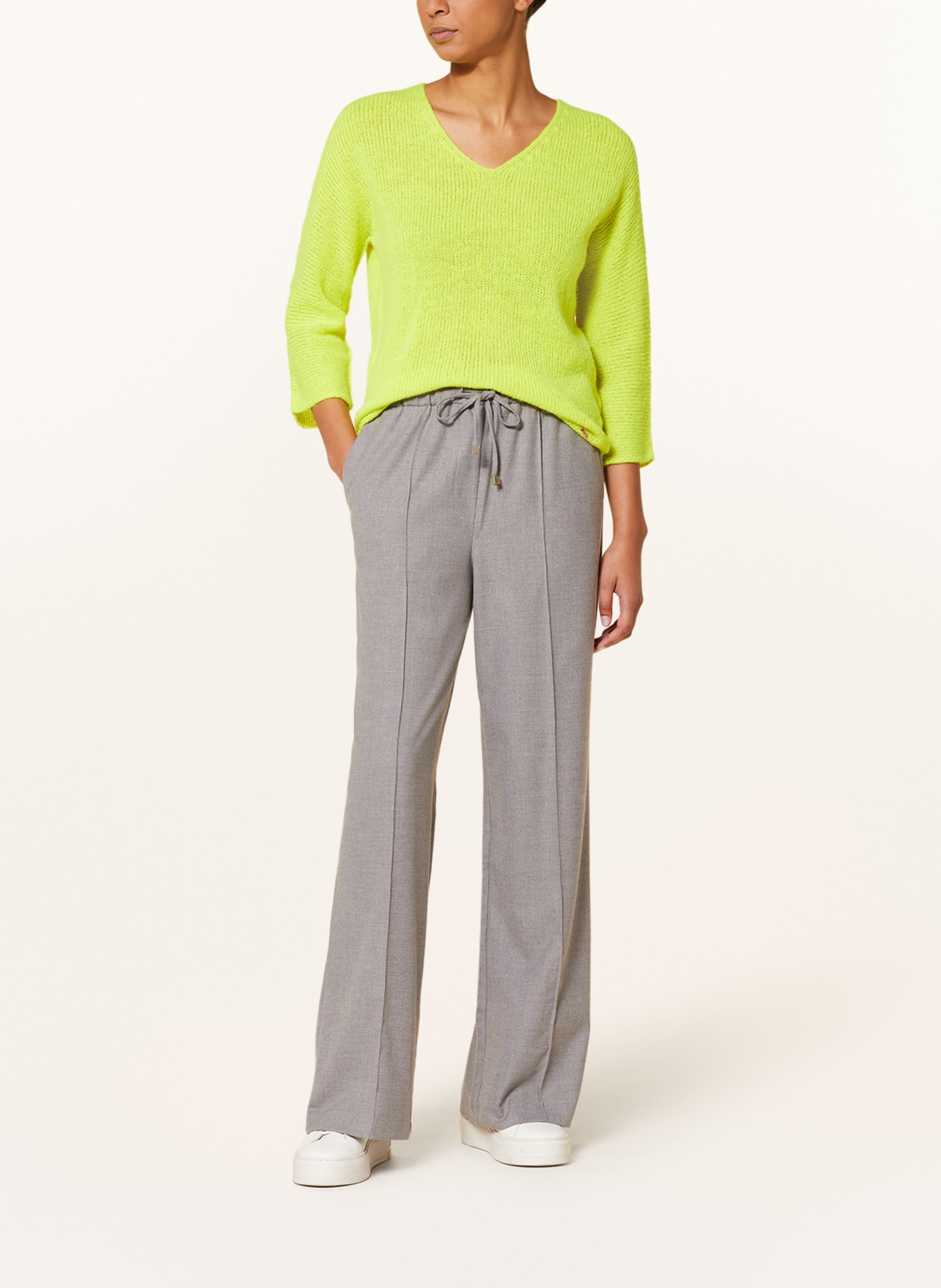 rich&royal Trousers, Color: GRAY (Image 2)