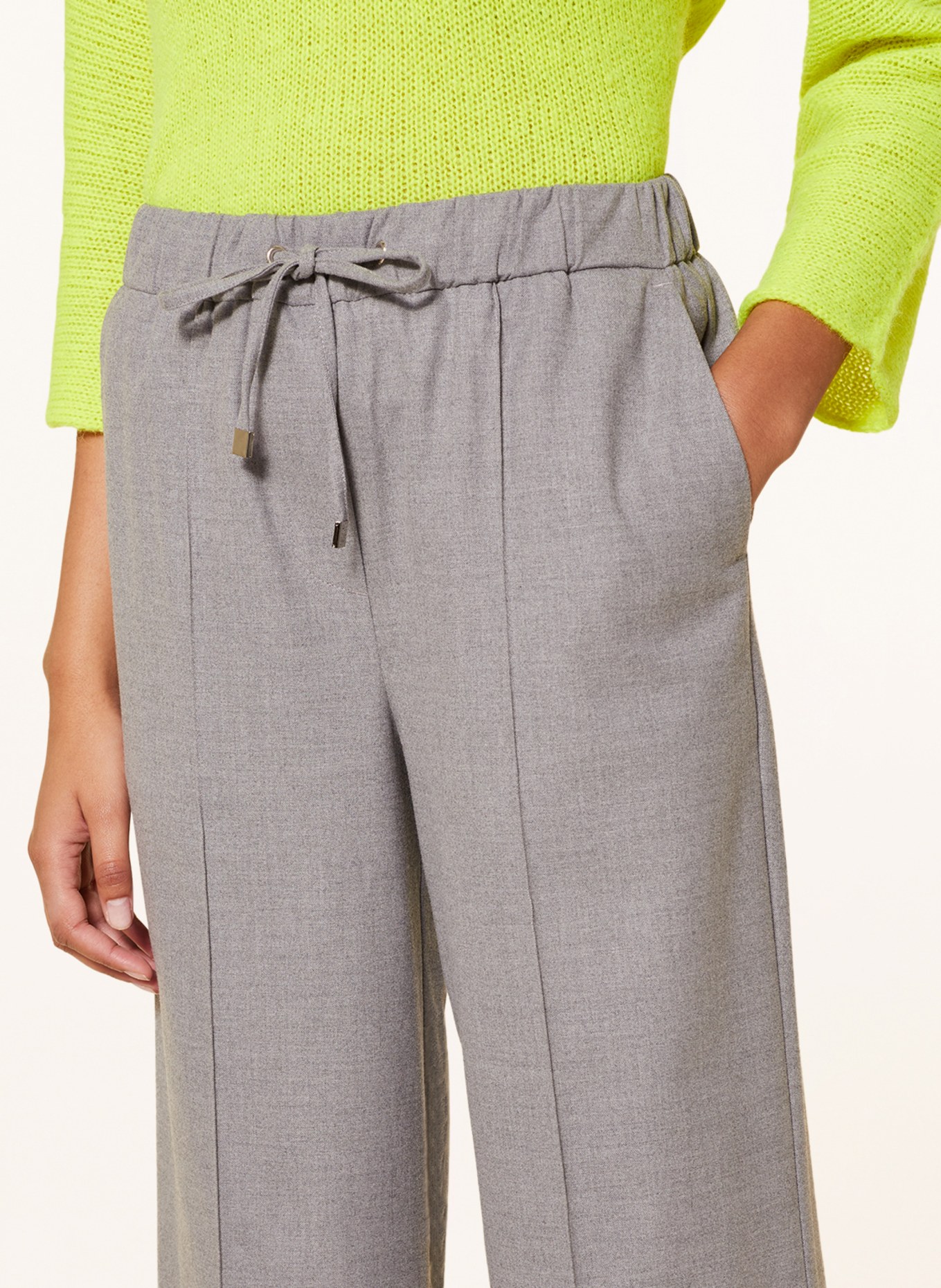 rich&royal Trousers, Color: GRAY (Image 5)