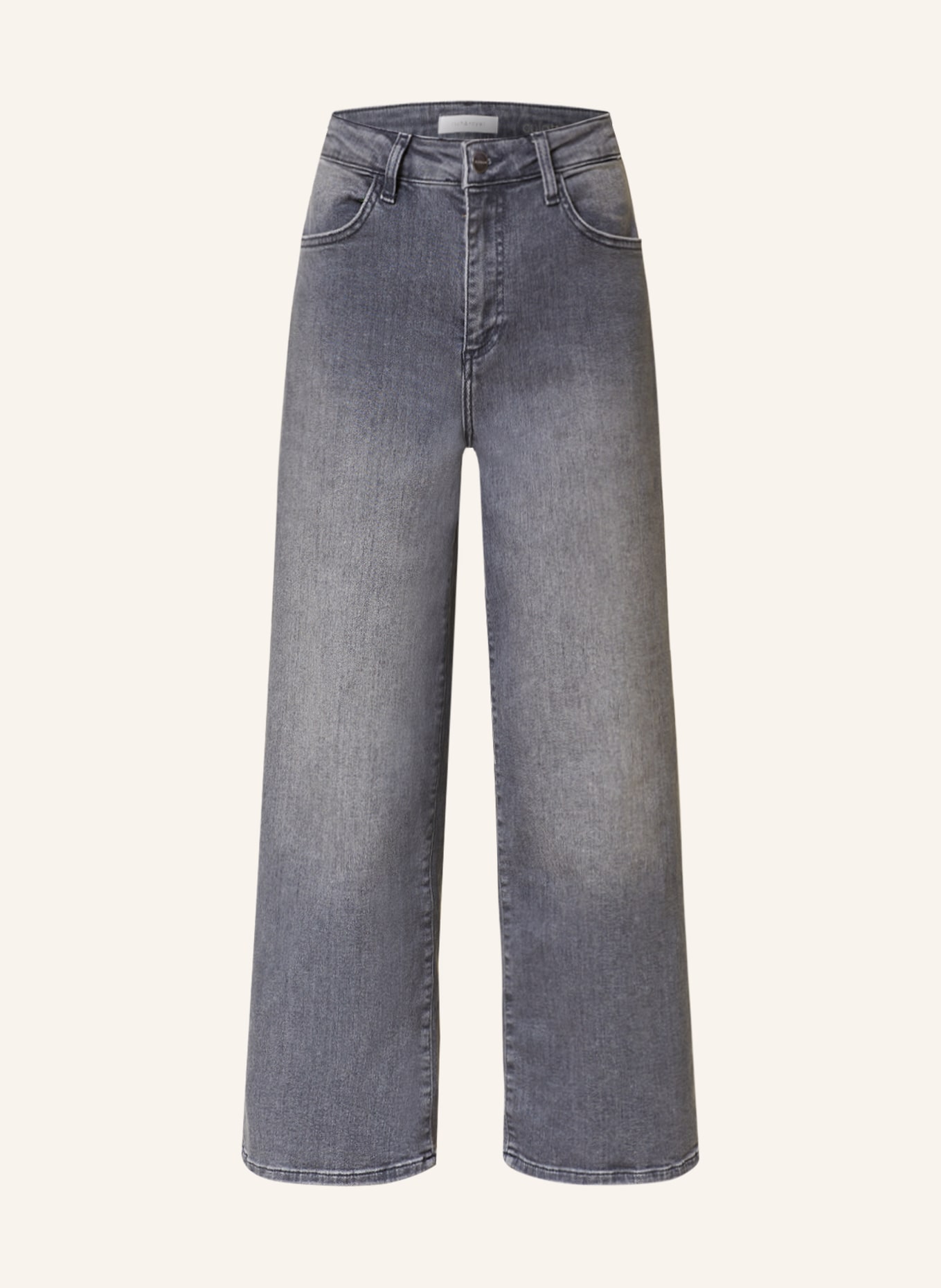 rich&royal Culotte jeans, Color: 800 DENIM GREY (Image 1)