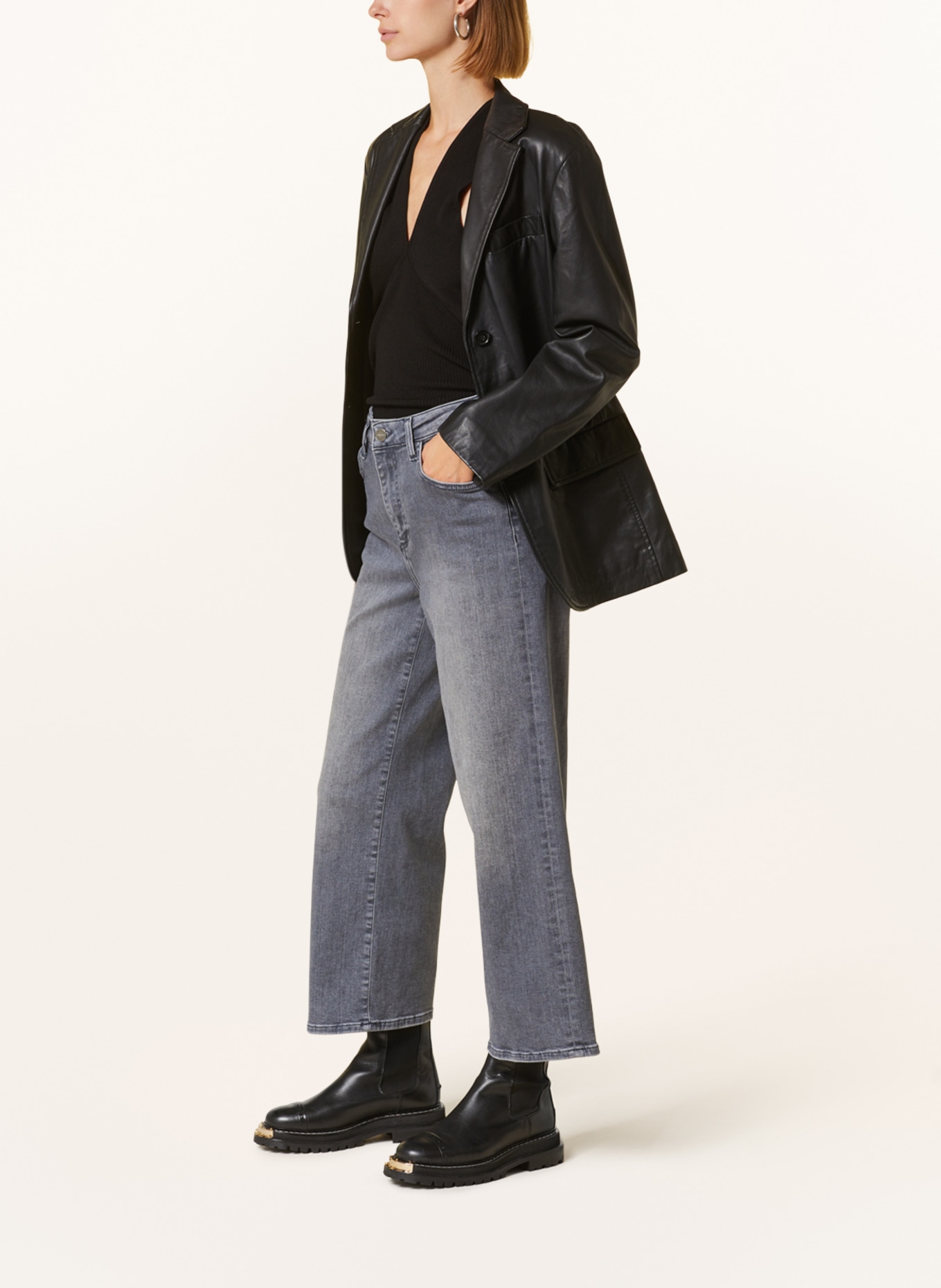 rich&royal Jeans-Culotte, Farbe: 800 DENIM GREY (Bild 4)