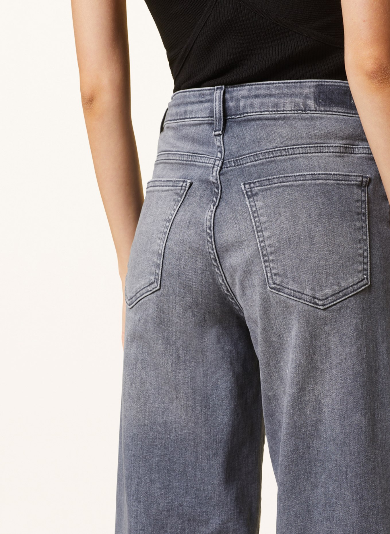 rich&royal Culotte jeans, Color: 800 DENIM GREY (Image 5)