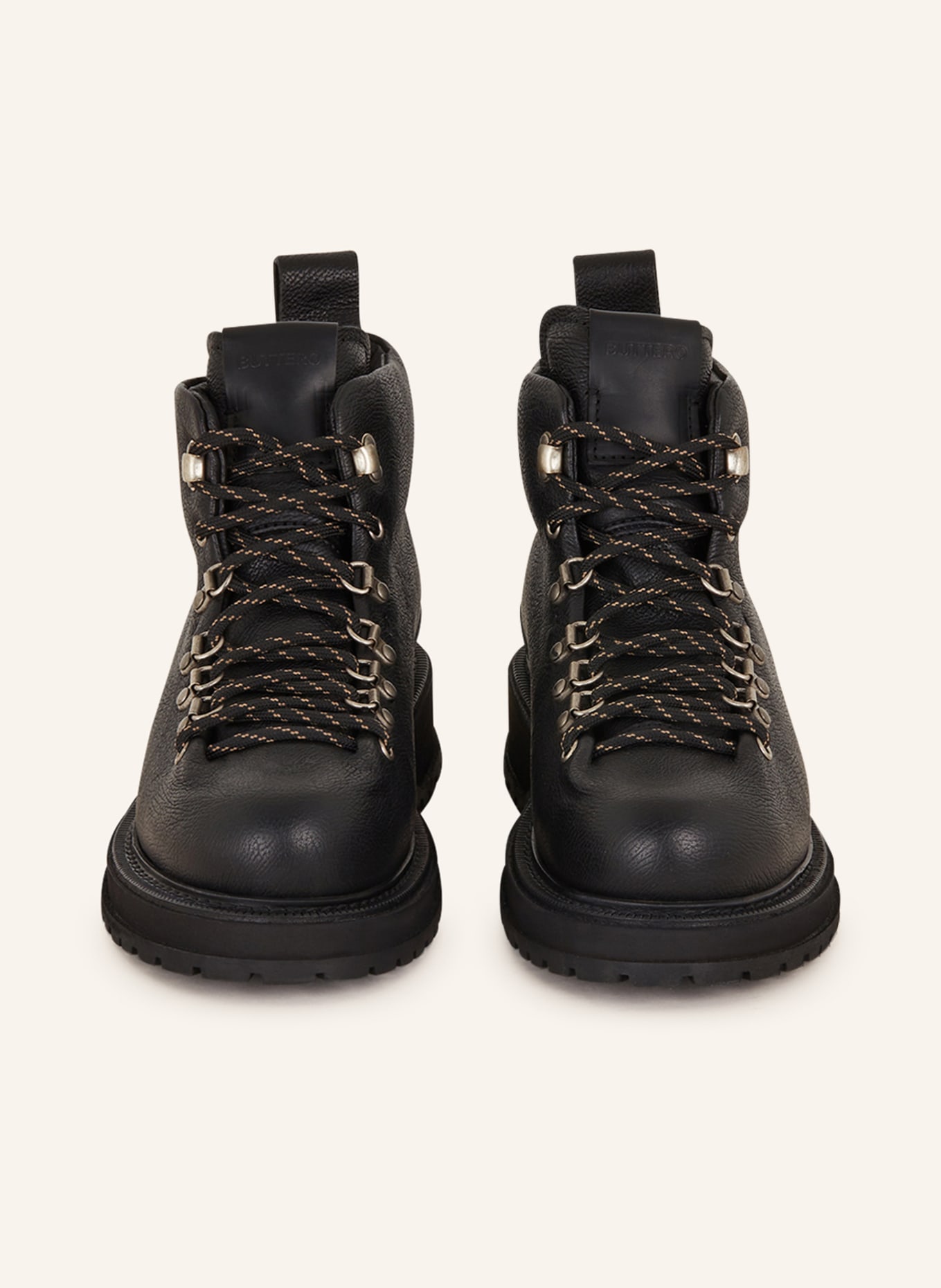 BUTTERO Lace-up boots ALPI, Color: BLACK (Image 3)